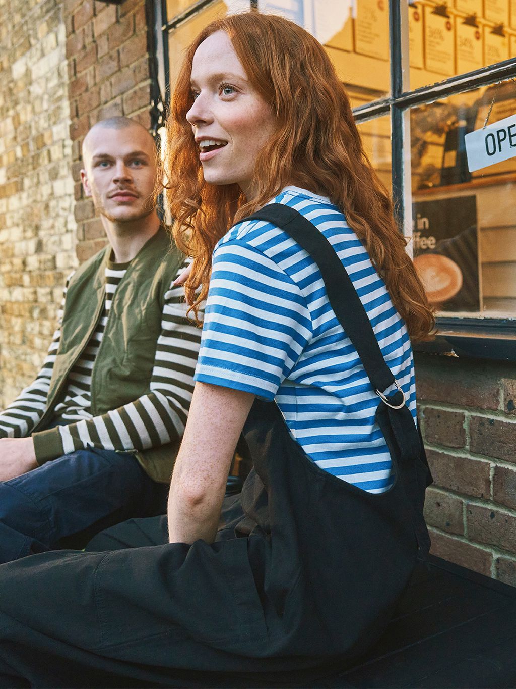 Black Steephill Dungaree Bottoms- Gandys