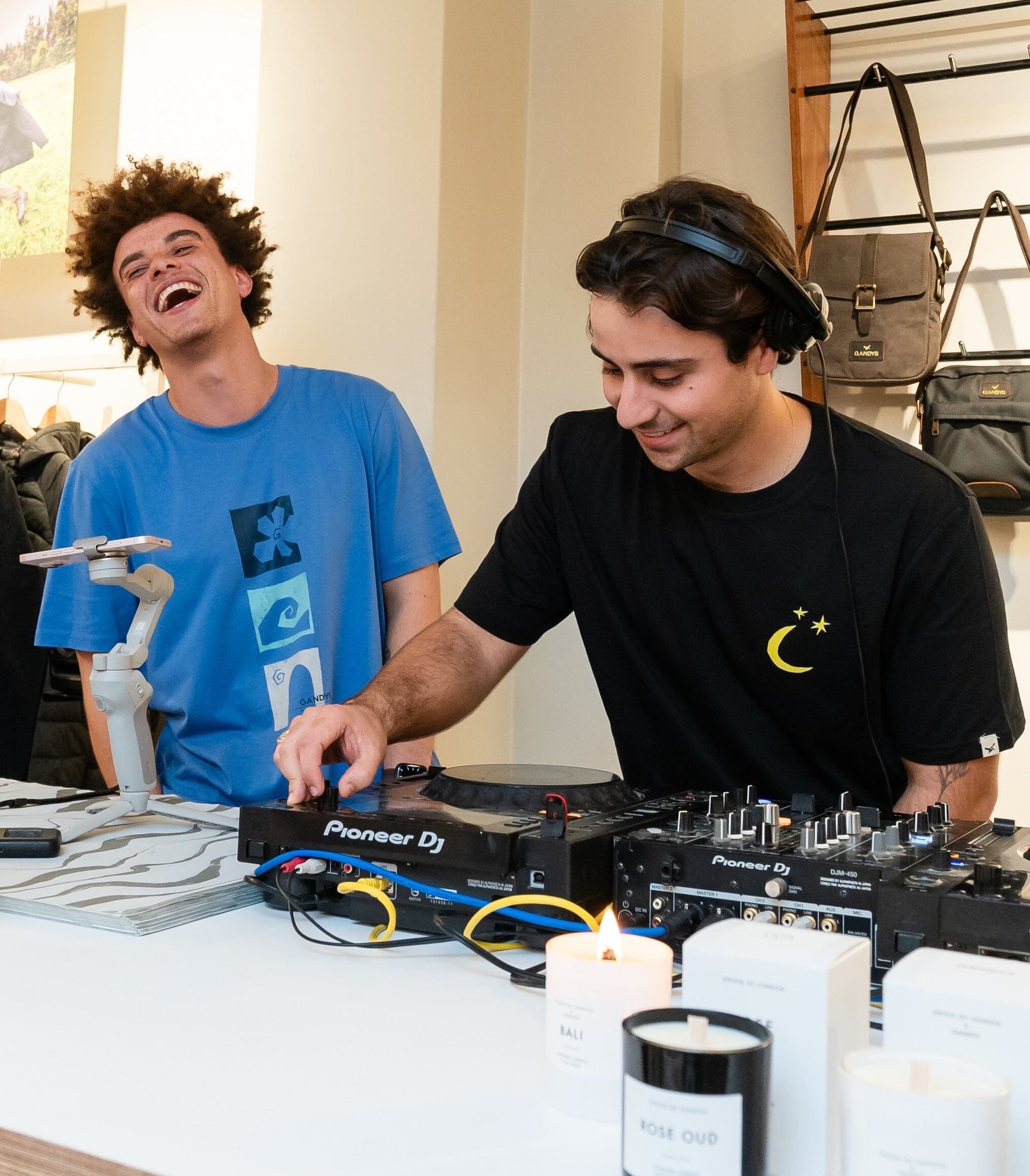 Blue Bahia Campus T-Shirt T-Shirts- Gandys