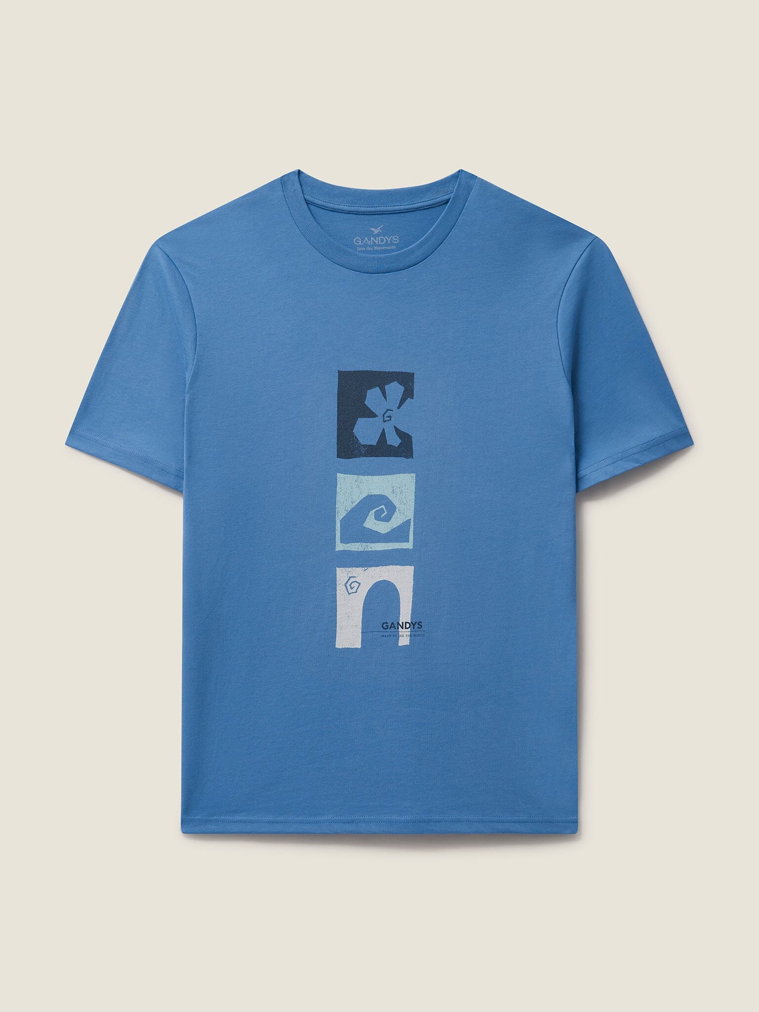 Blue Bahia Campus T-Shirt T-Shirts- Gandys