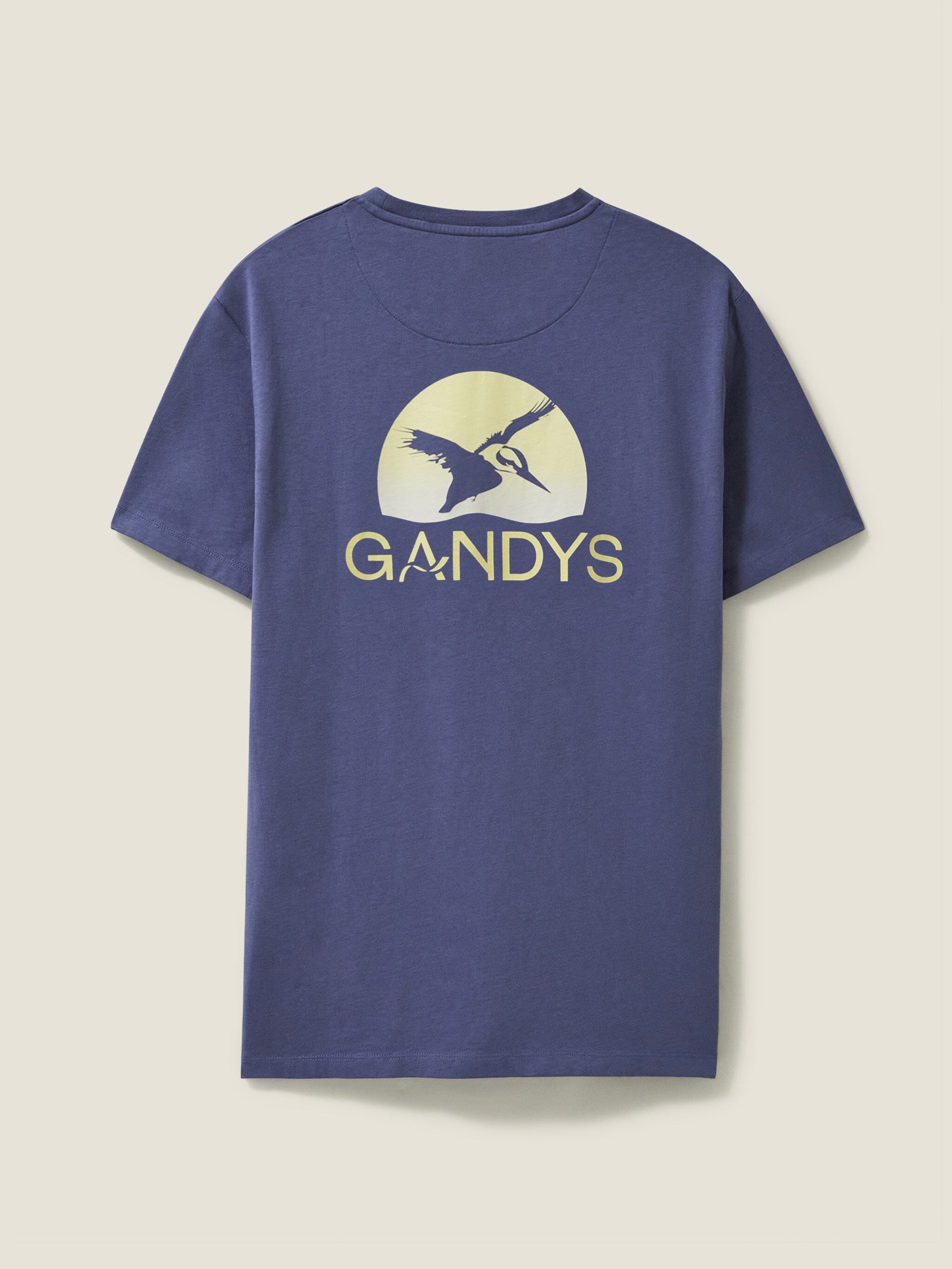 Blue Men's Ombre SS Tee T-Shirts- Gandys
