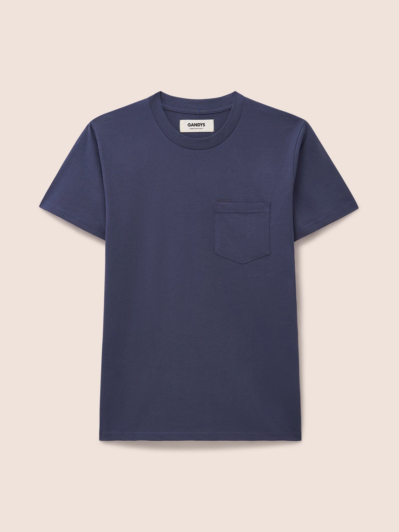 Blue Zanzibar Pocket T-Shirt T-Shirts- Gandys