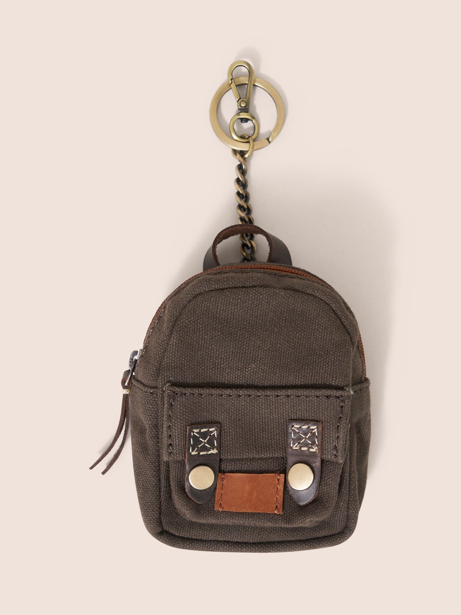 bali mini backpack Bali Mini Keyring in Brown