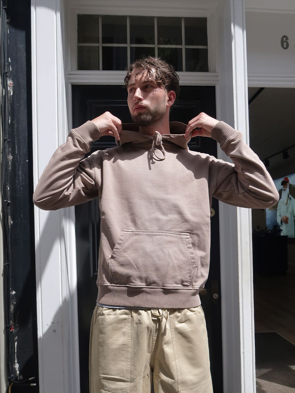 Brown Merrion Hoodie Layering- Gandys