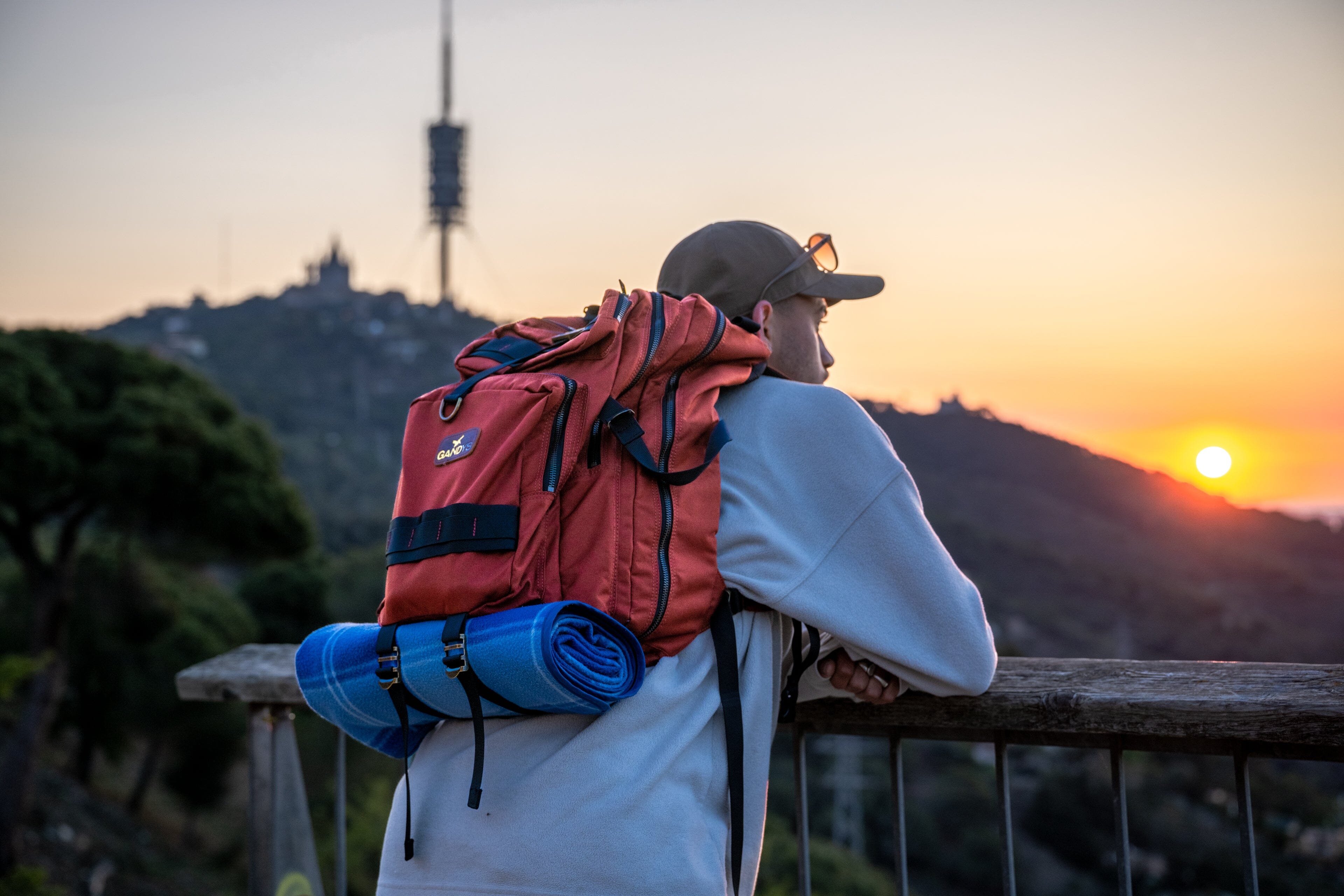 Burnt Orange Lofoten Backpack 35L Bags- Gandys