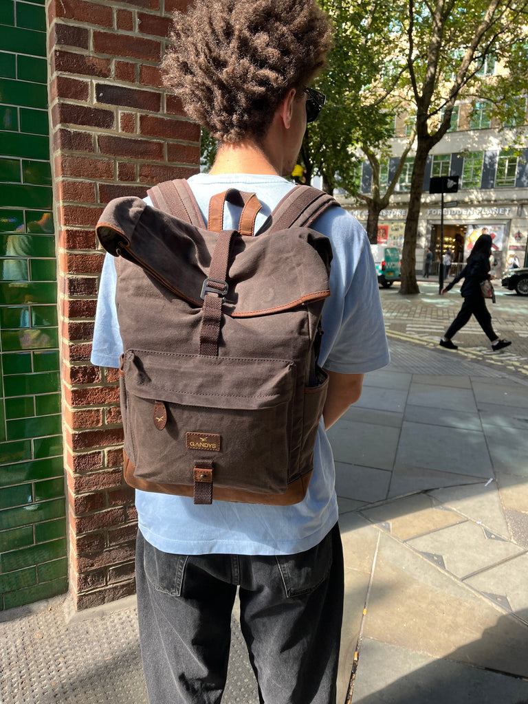 Cotton backpack bags online