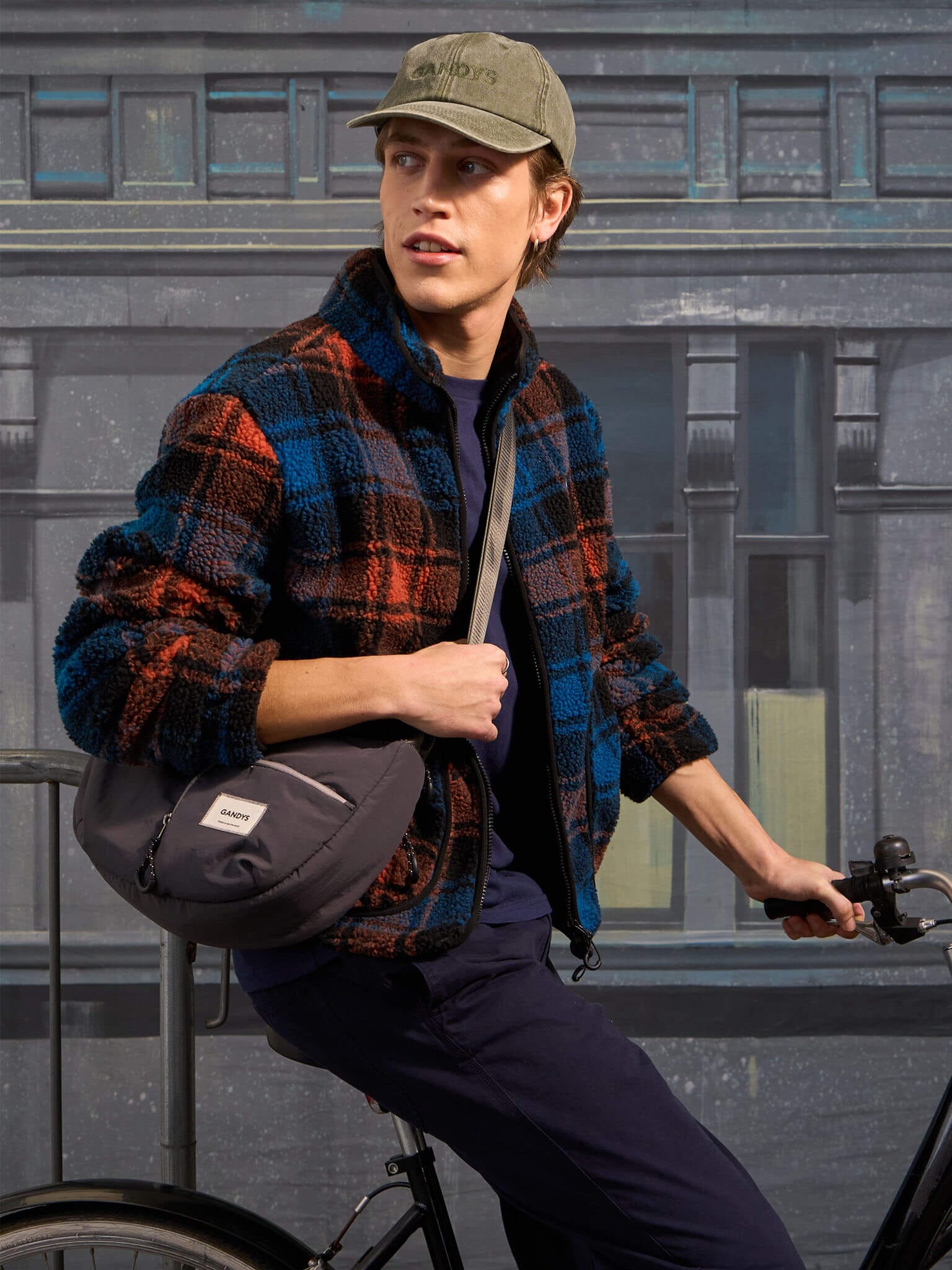 Cooper Recycled Fleece Printed Jacket Layering- Gandys