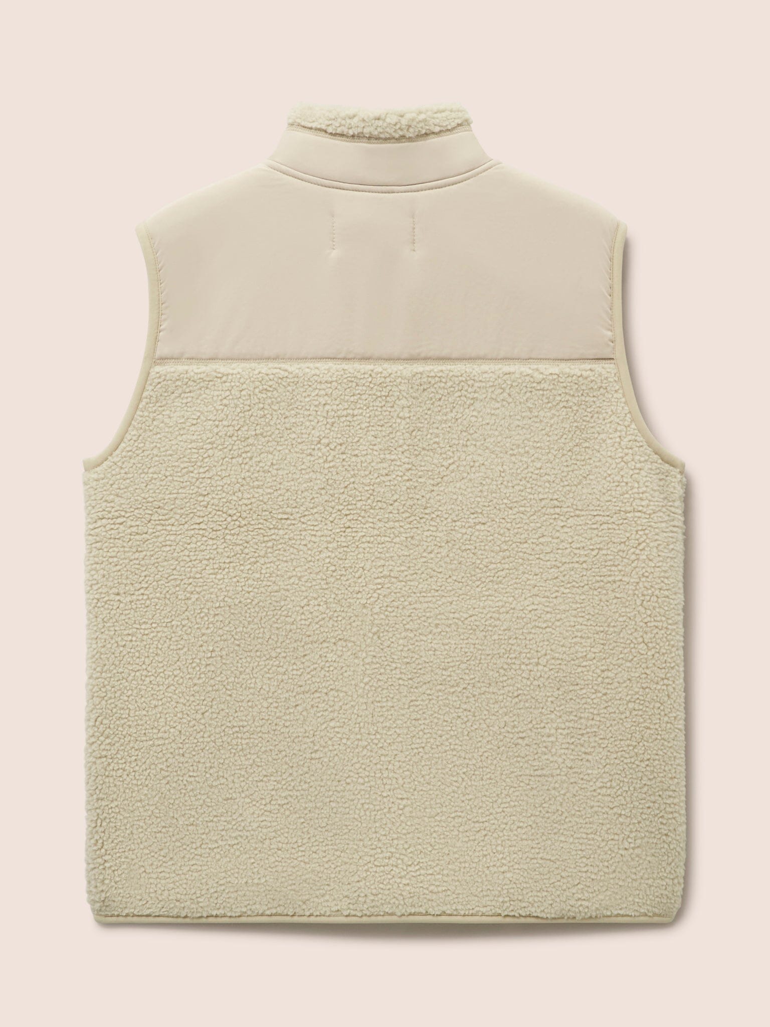 Cream Toronto Fleece Gilet Layering- Gandys