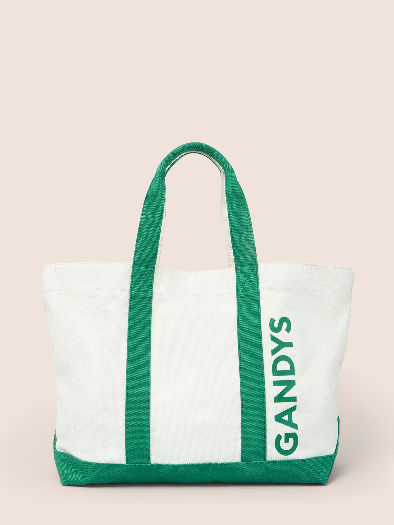 Green Rio Cotton Beach Tote Bags- Gandys