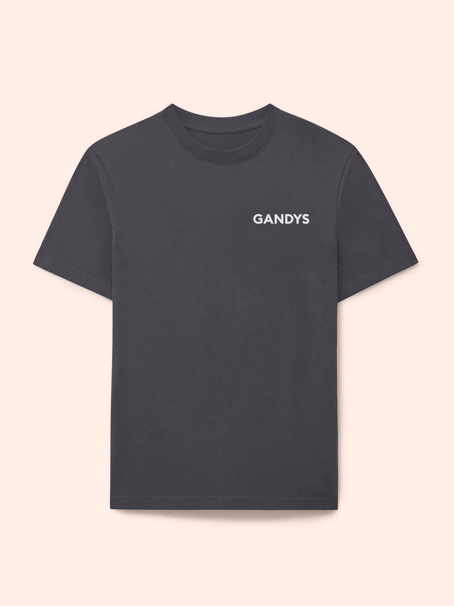 Grey Made To See The World T-shirt T-Shirts- Gandys