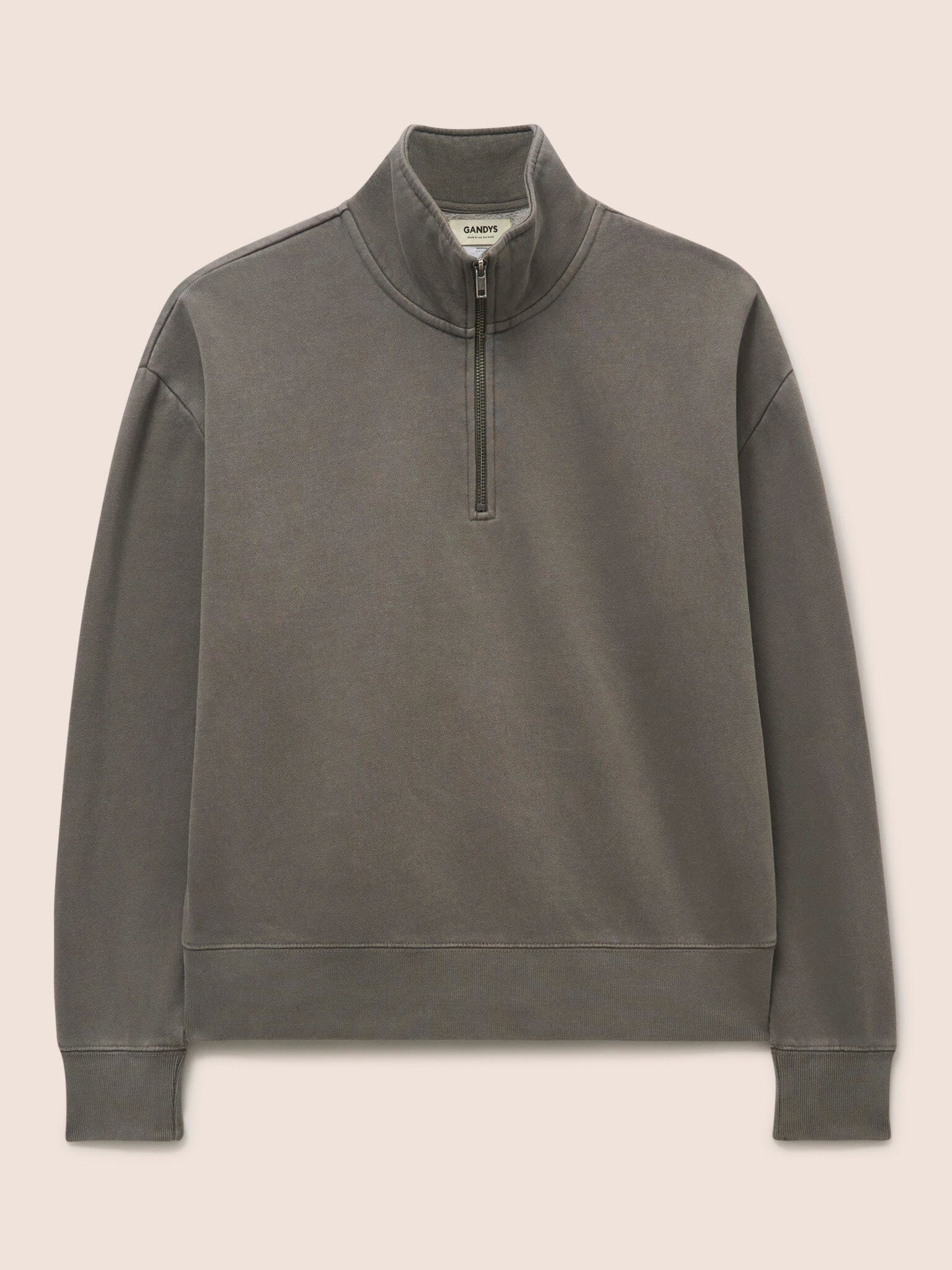 Grey Mountain 1/4 Zip Sweater Layering- Gandys