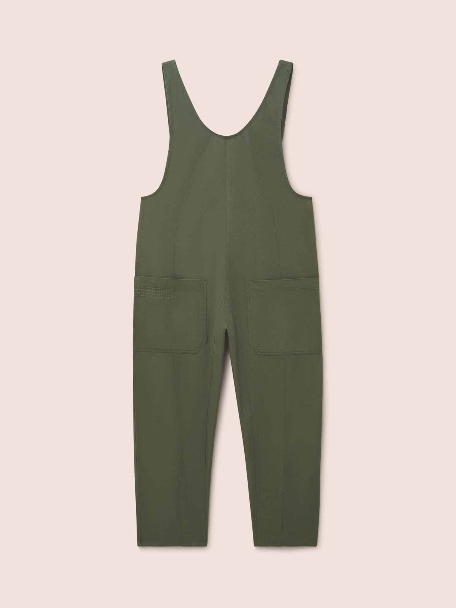 Khaki Steephill Dungaree Bottoms- Gandys