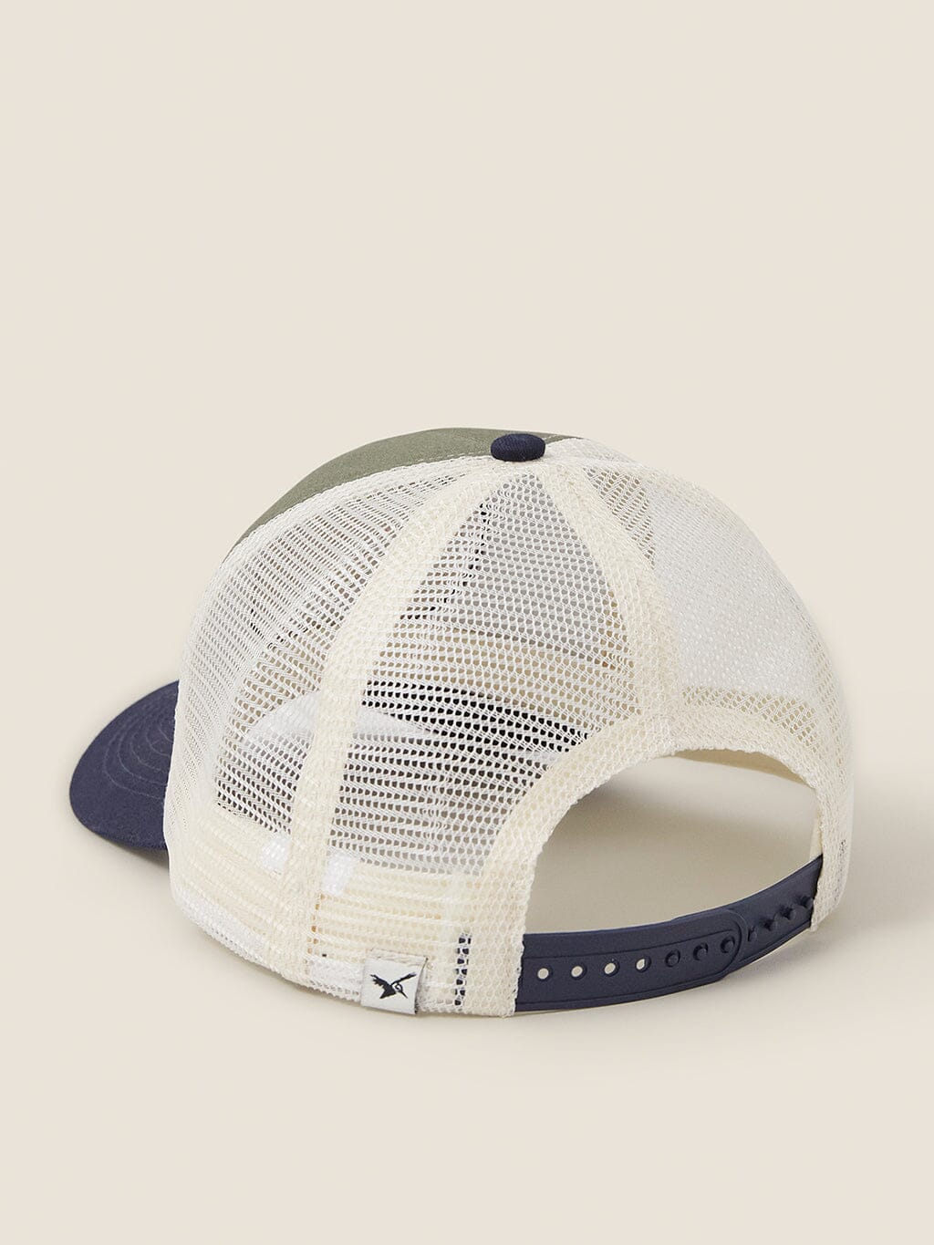 Khaki The World is My Country Trucker Cap Accessories- Gandys