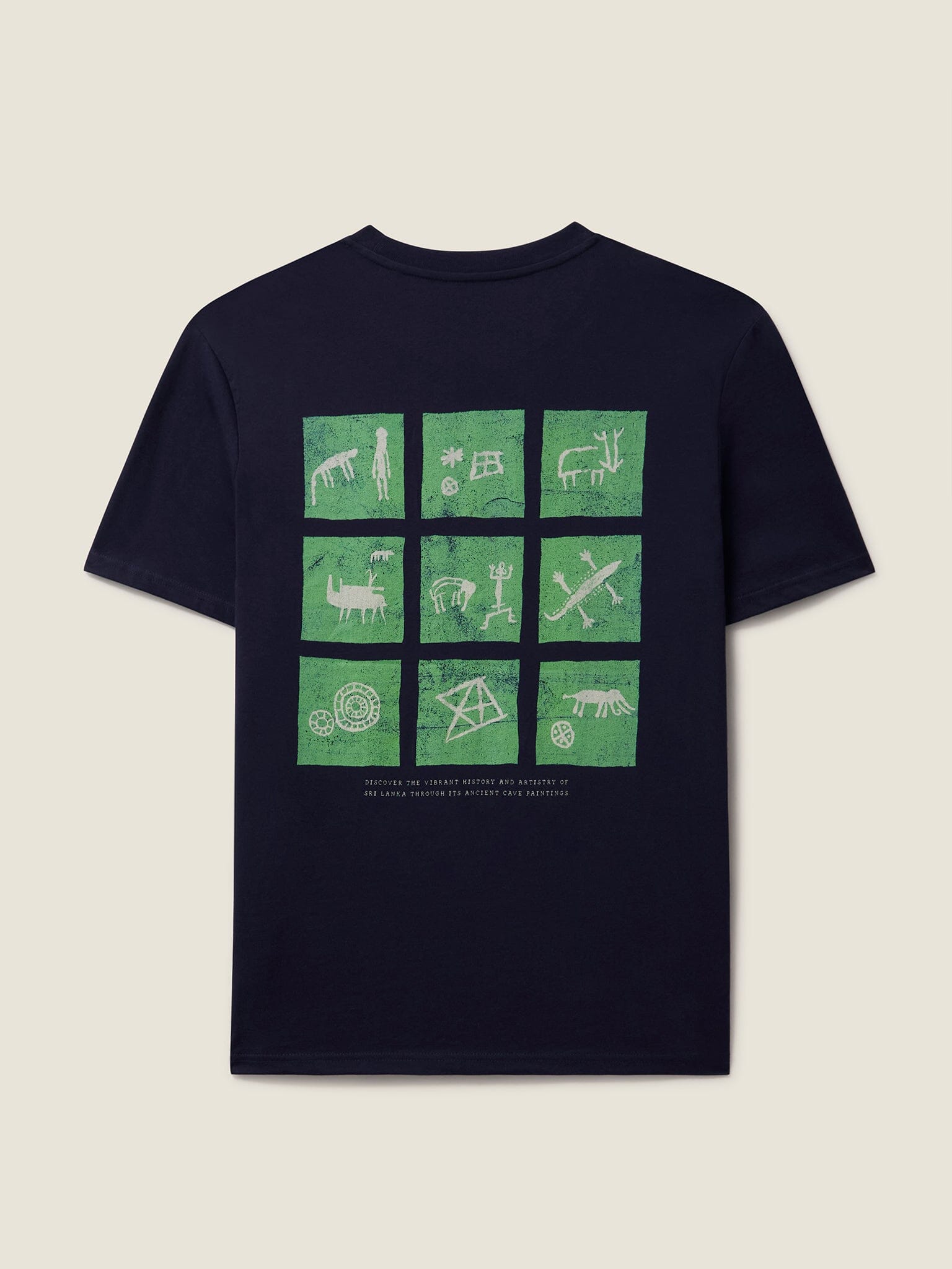 Navy Sri Lanka Campus T-Shirt T-Shirts- Gandys