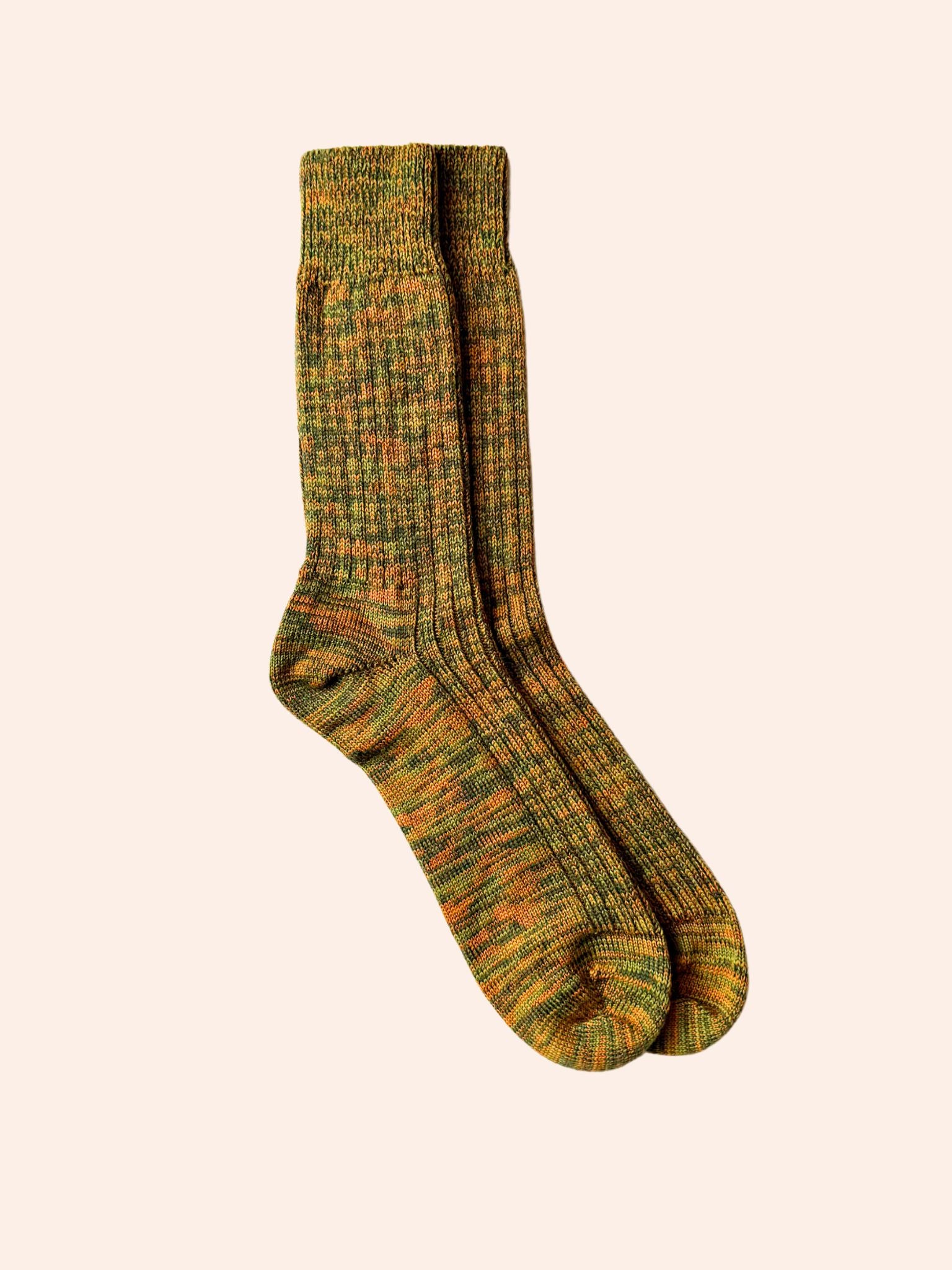 Orange Mixed Haworth Socks Accessories- Gandys