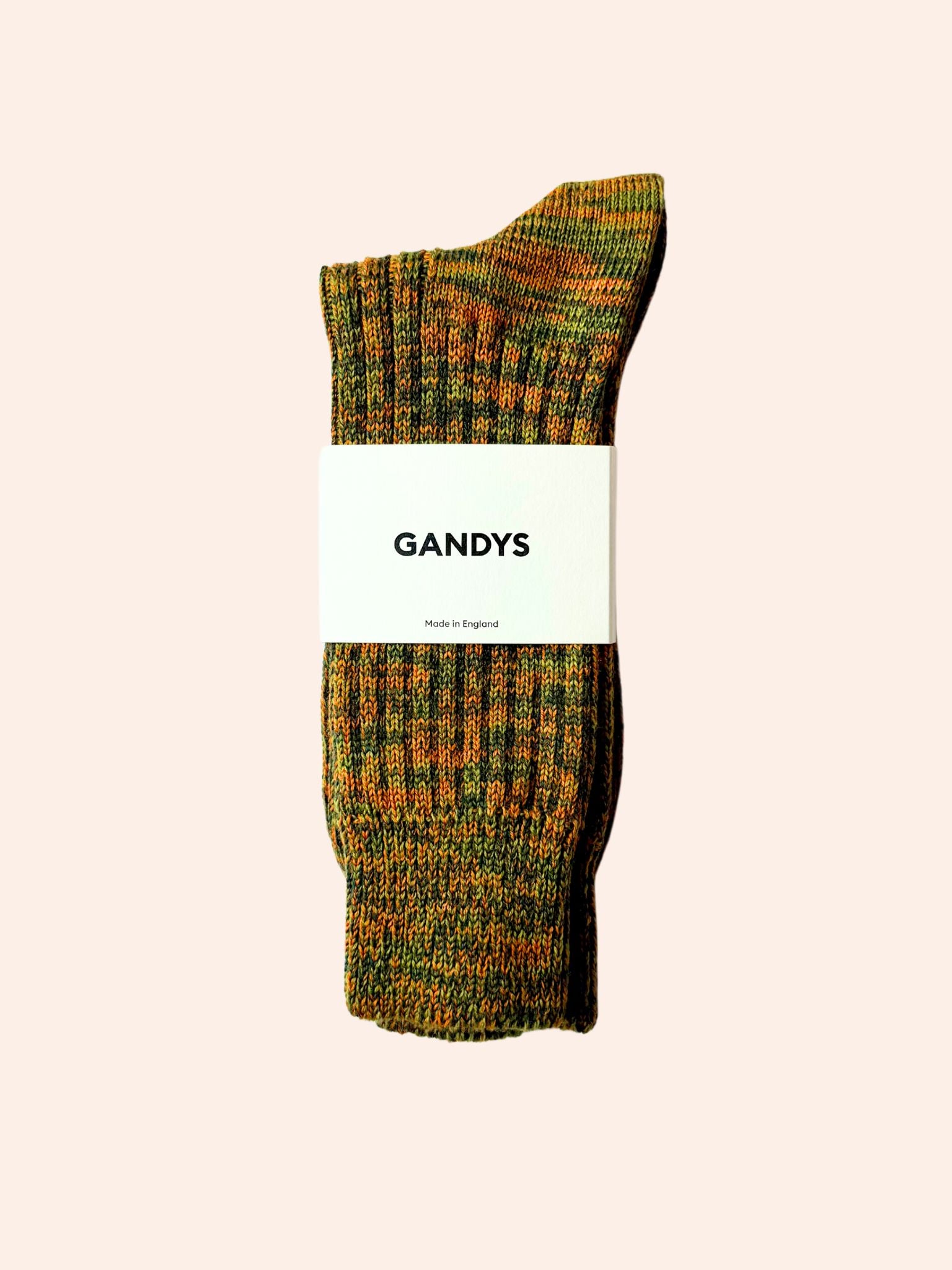 Orange Mixed Haworth Socks Accessories- Gandys