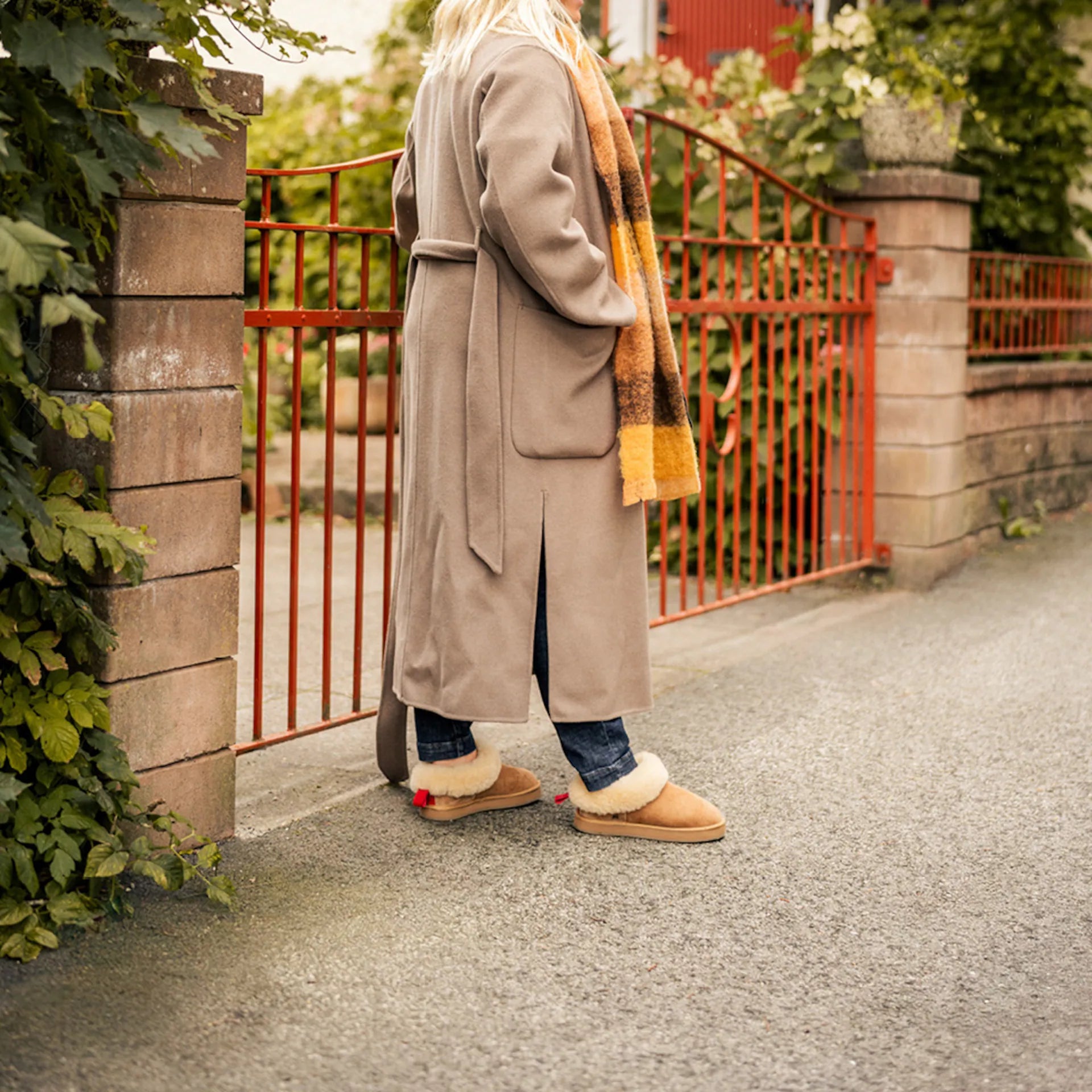 Shepherd of Sweden Chestnut Alaska Outdoor Slippers Footwear- Gandys
