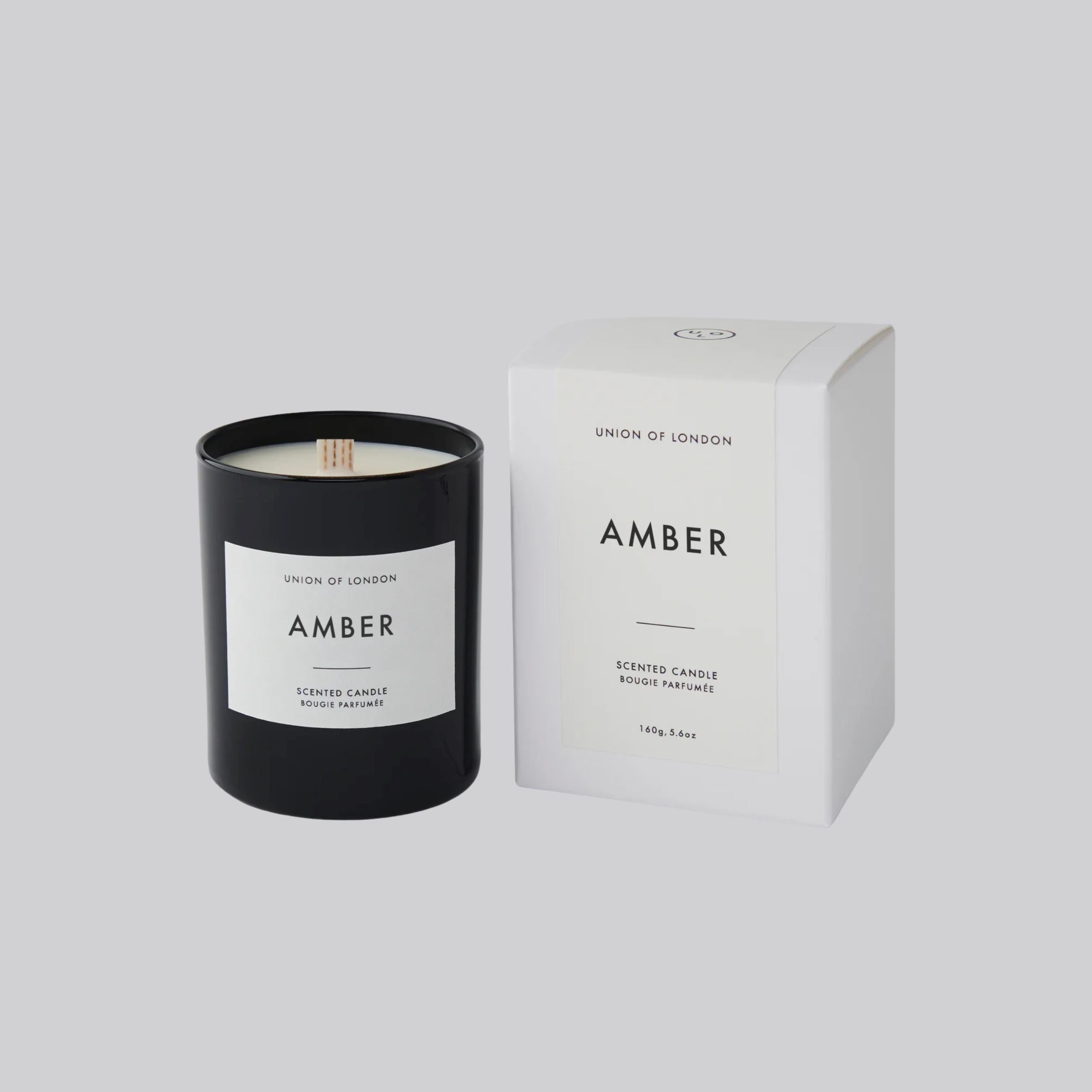 Union of London Candle - Amber - Black Accessories- Gandys