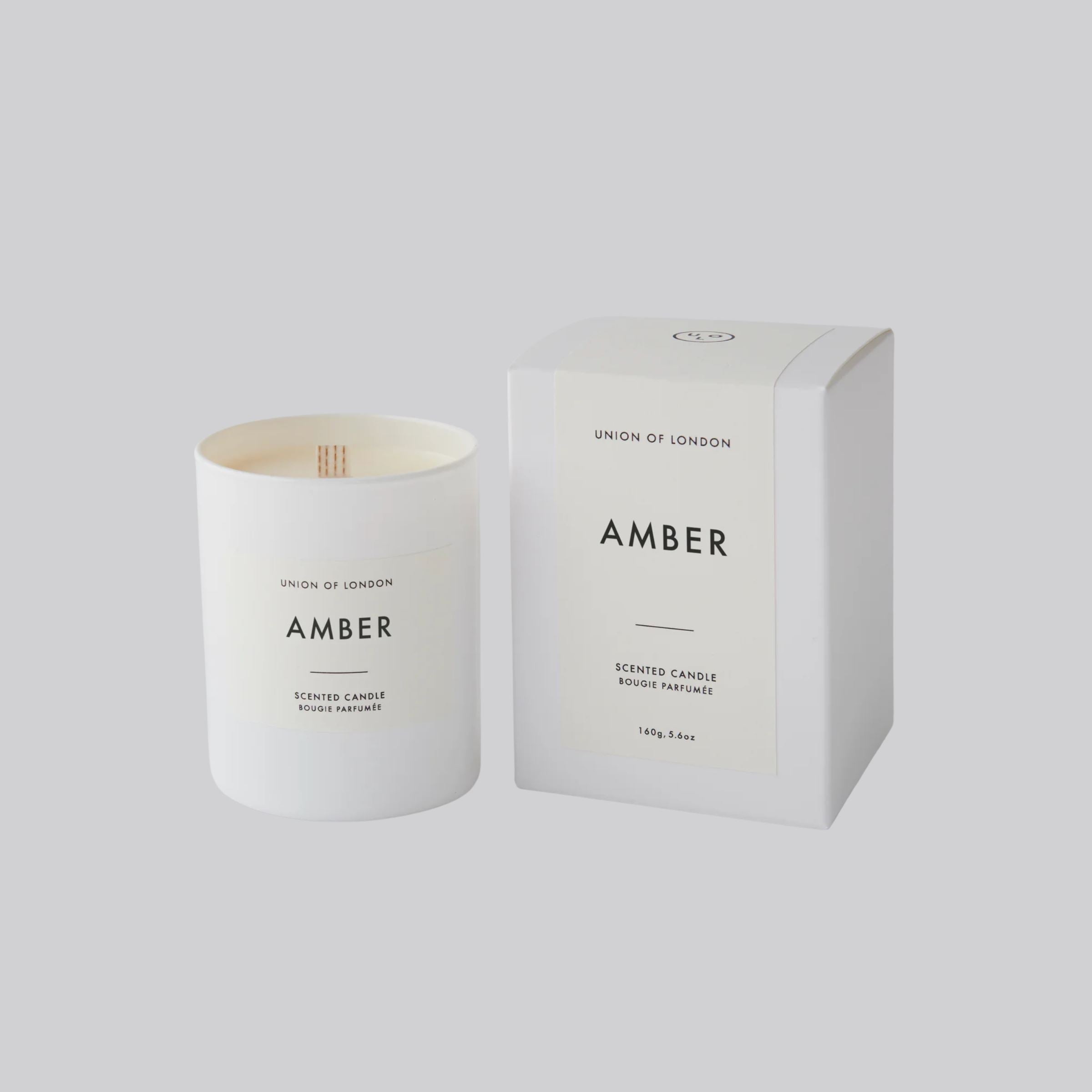 Union of London Candle - Amber - White Accessories- Gandys