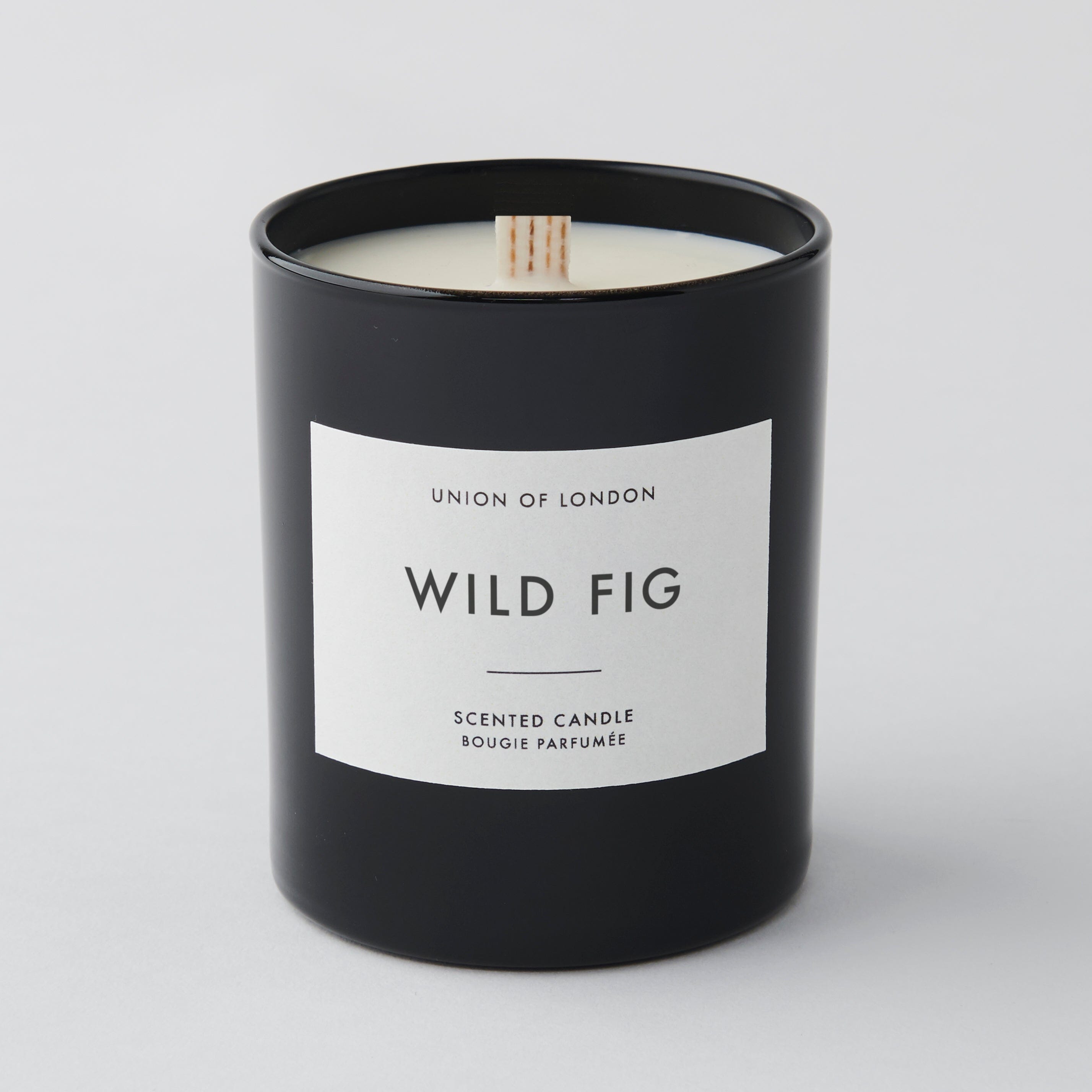Union of London Candle - Wild Fig - Black Accessories- Gandys
