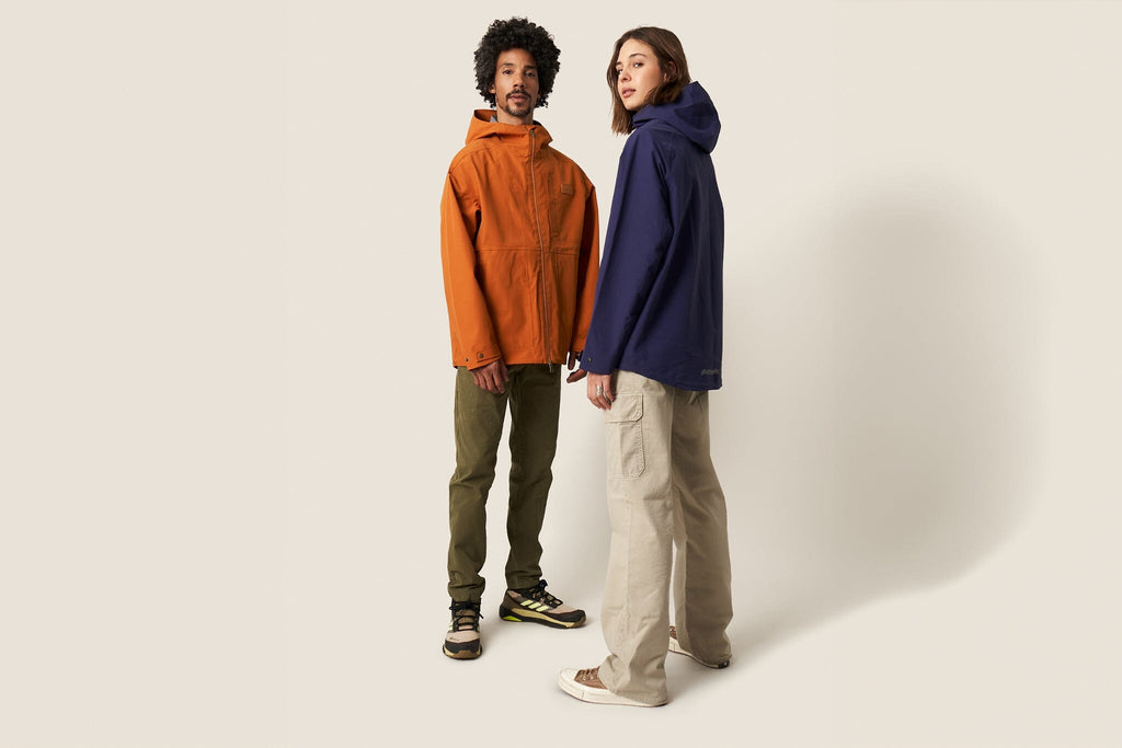 Navy Bergen Waterproof Jacket