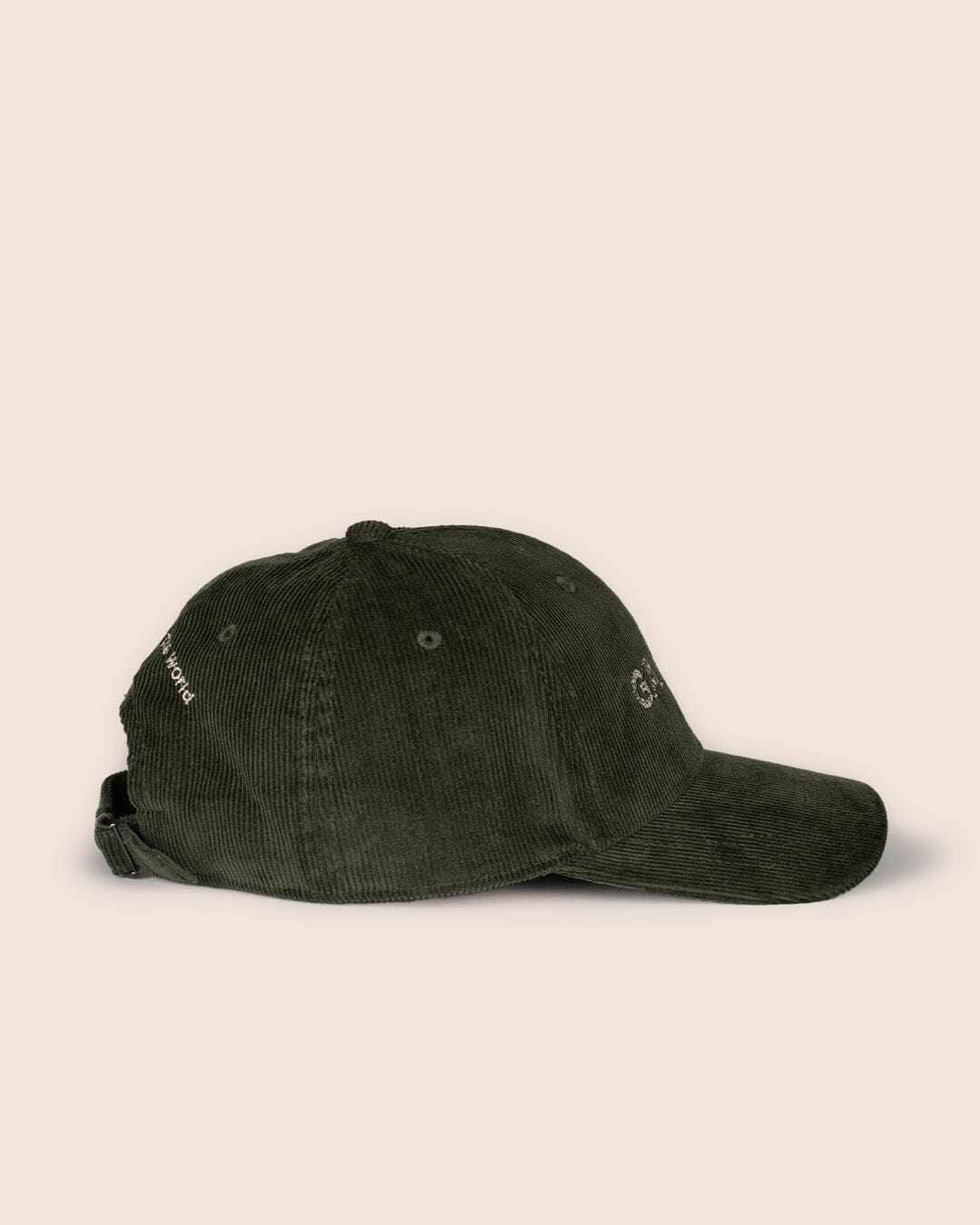 Aker Organic Cotton Cord Cap Green Accessories- Gandys