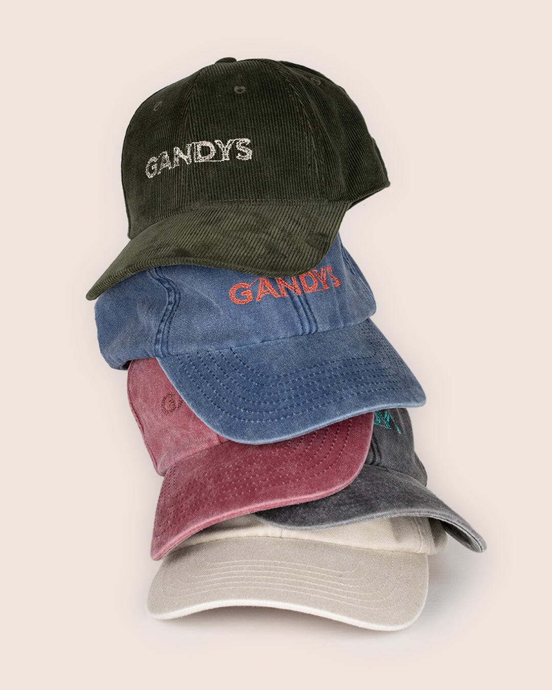 Aker Organic Cotton Cord Cap Green Accessories- Gandys