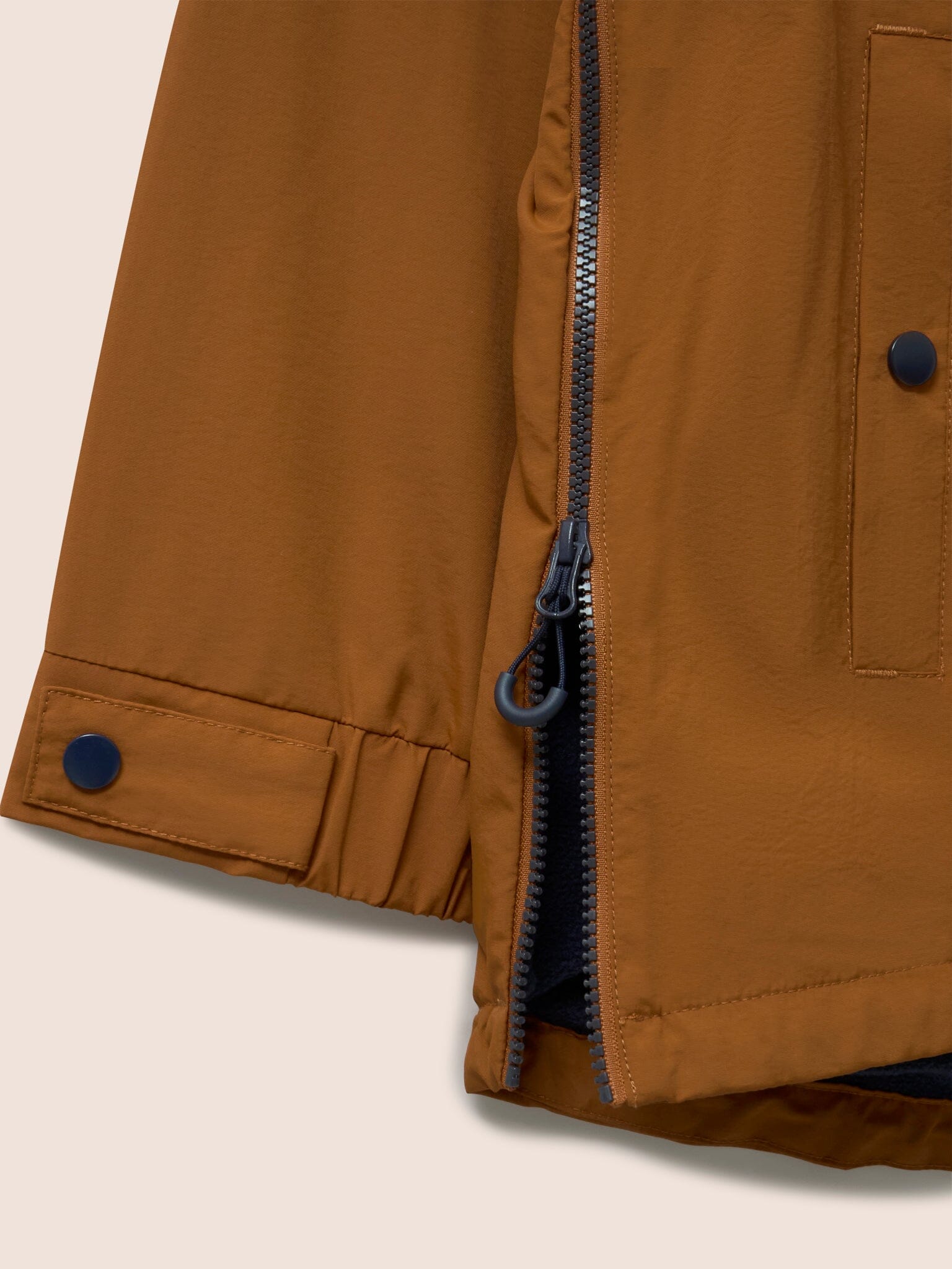 Alberta Water Resistant Overhead in Orange Outerwear- Gandys