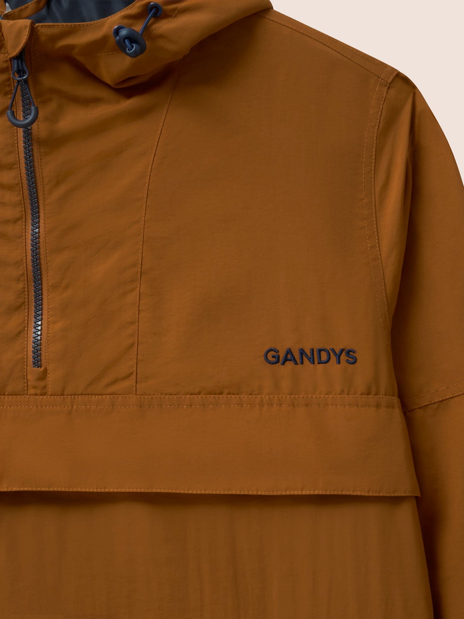 Alberta Water Resistant Overhead in Orange Outerwear- Gandys