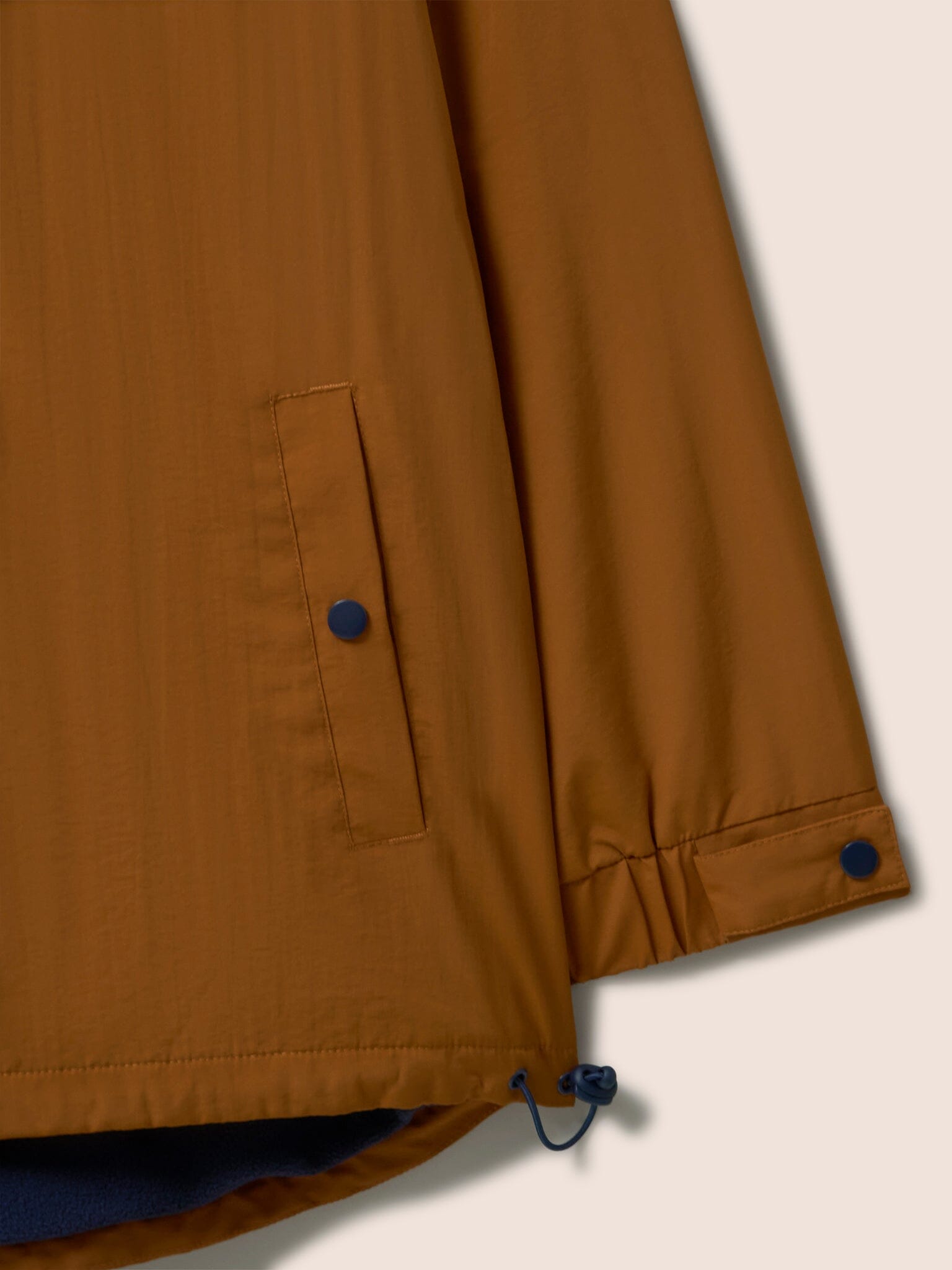 Alberta Water Resistant Overhead in Orange Outerwear- Gandys