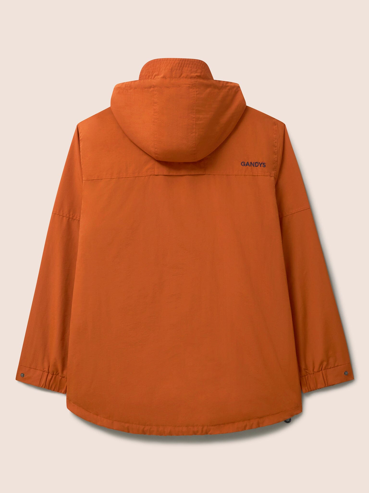 Alberta Water Resistant Overhead Jacket in Orange Outerwear- Gandys
