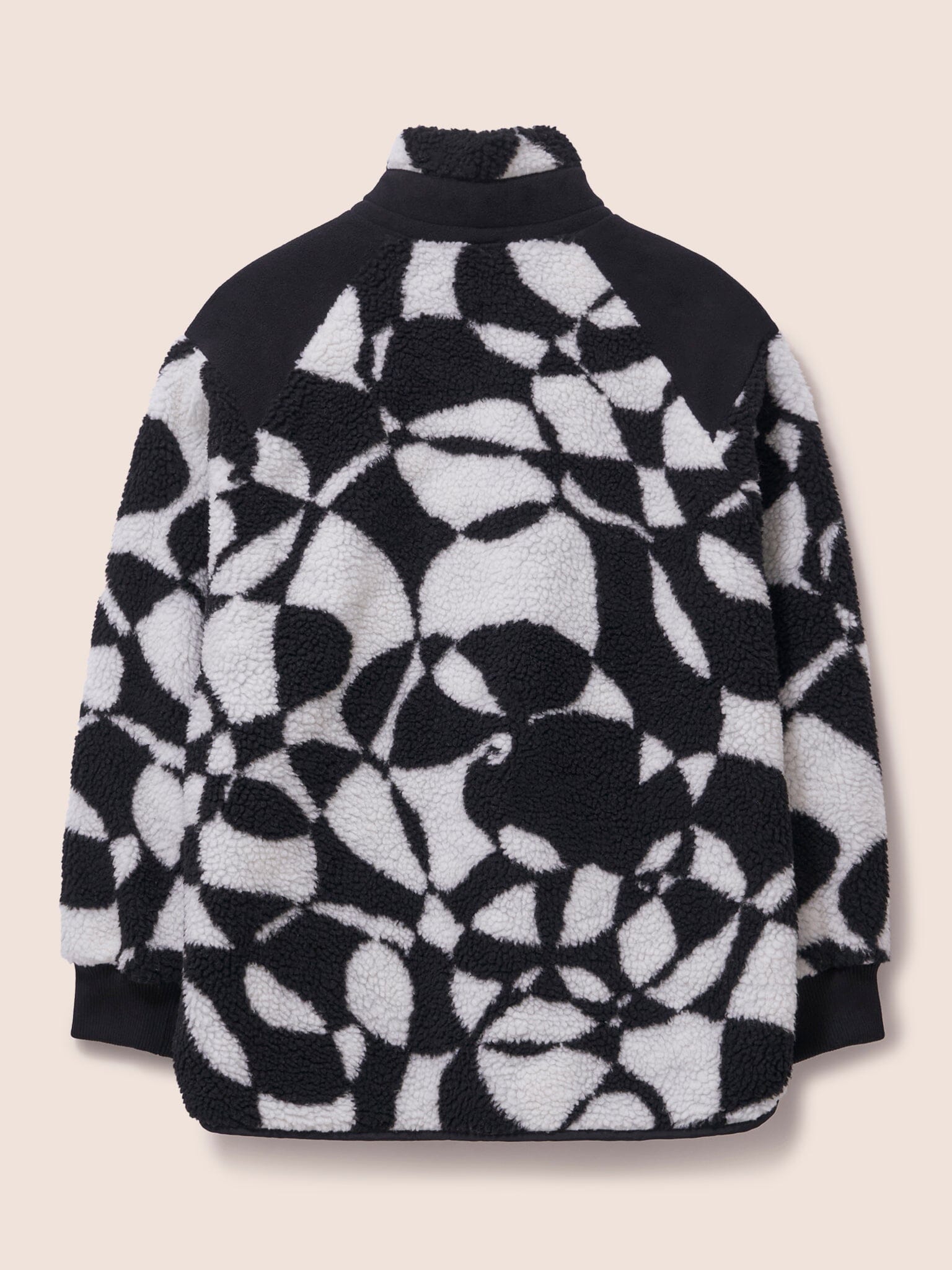 Alta Printed Fleece Overhead Funnel Neck Layering- Gandys