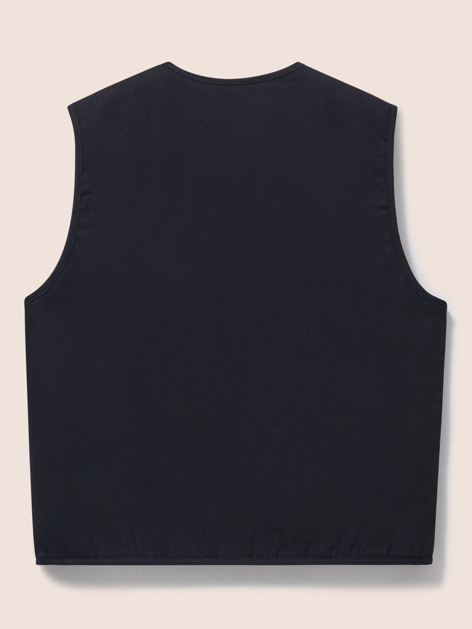 Alta Reversible Gilet in Black Print Layering- Gandys