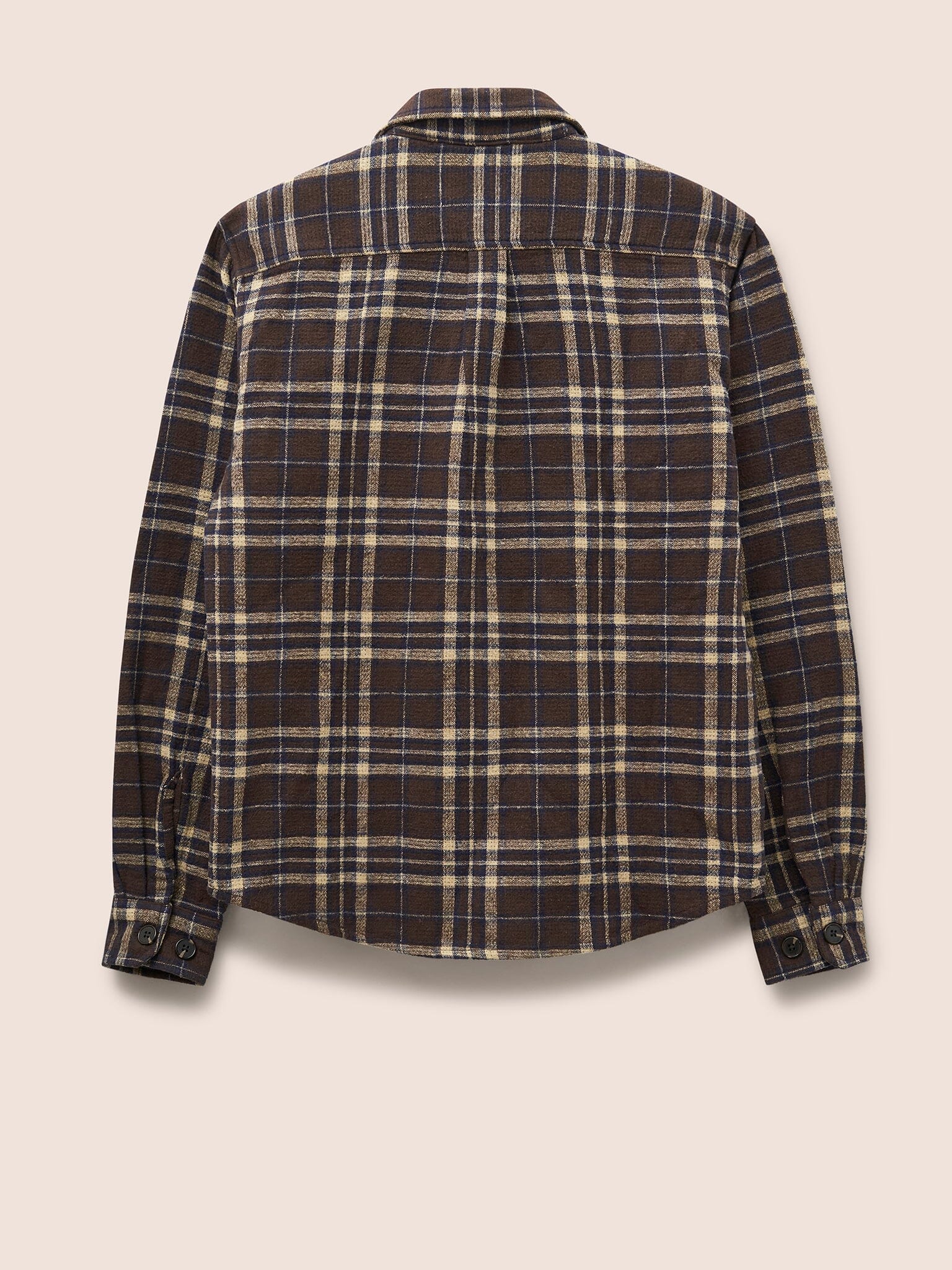 Ashbourne Recycled Cotton Checked Shirt Shirts- Gandys
