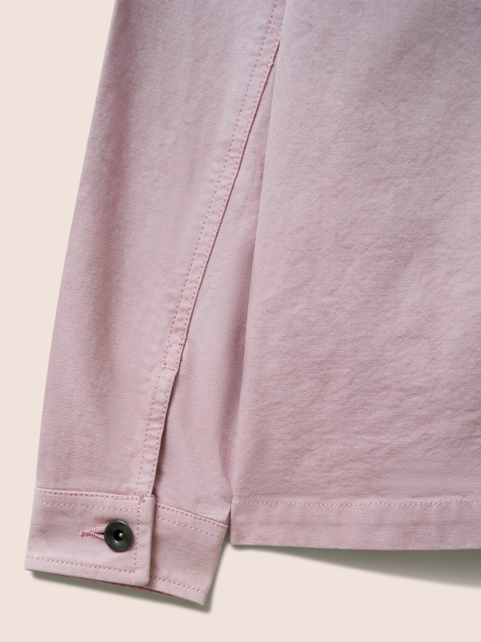 Avignon Cotton Pocket Chore Jacket in Pink Outerwear- Gandys