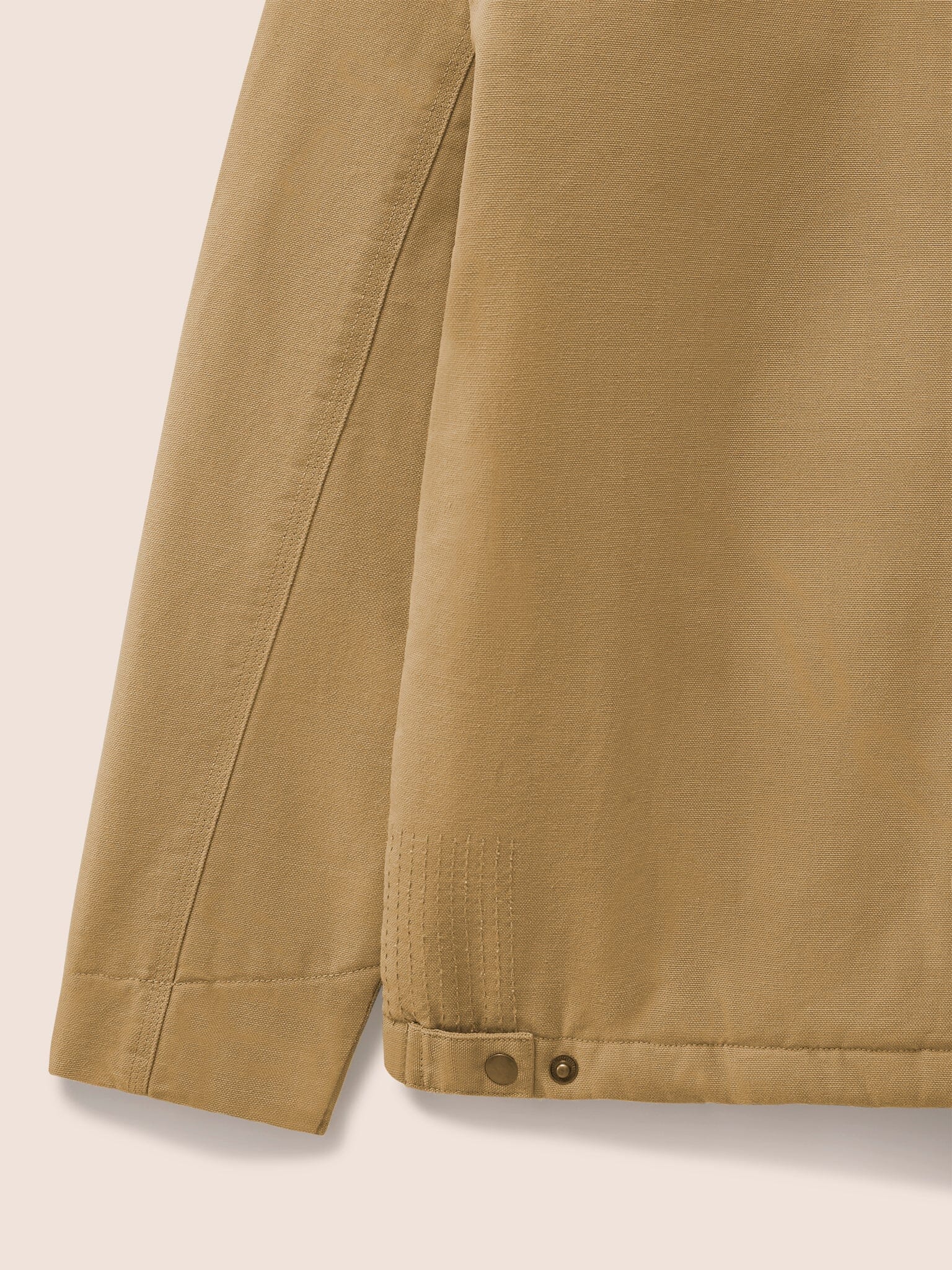 Beige Noho Worker Jacket Outerwear- Gandys