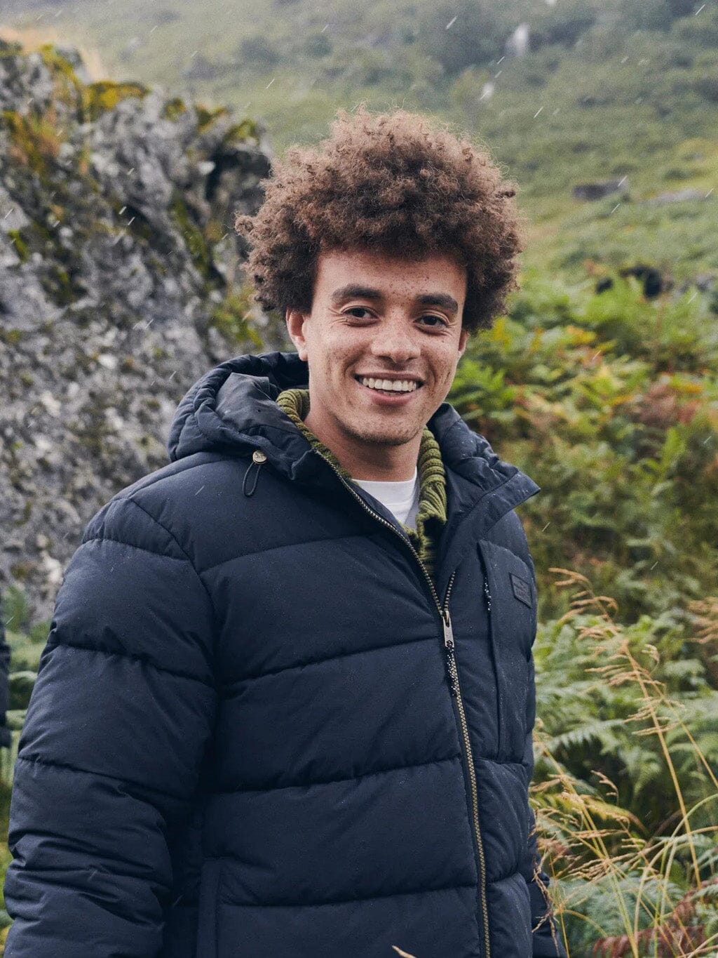 Black Berland Puffer Jacket Outerwear- Gandys