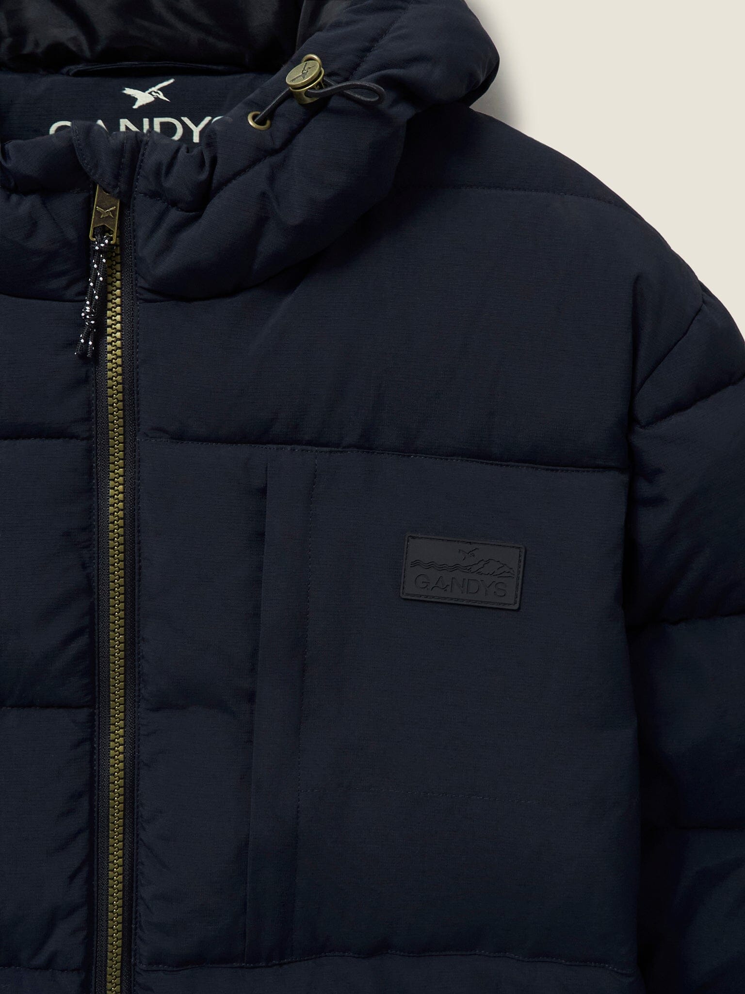 Black Berland Puffer Jacket Outerwear- Gandys