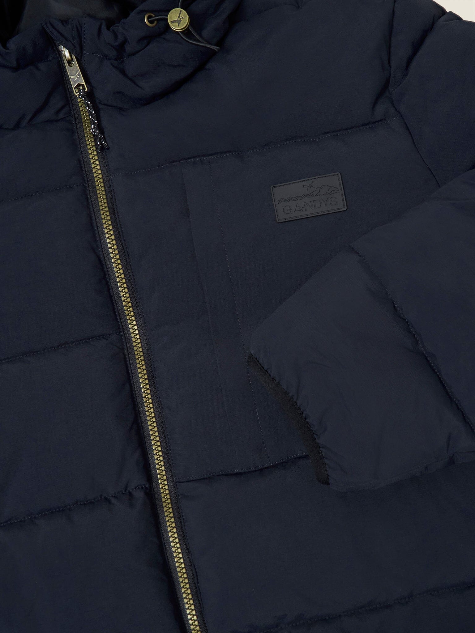 Black Berland Puffer Jacket Outerwear- Gandys