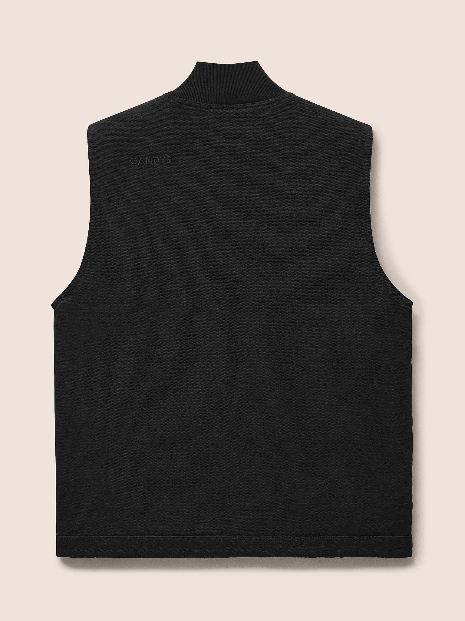 Black Hamilton Canvas Cotton Liner Layering- Gandys