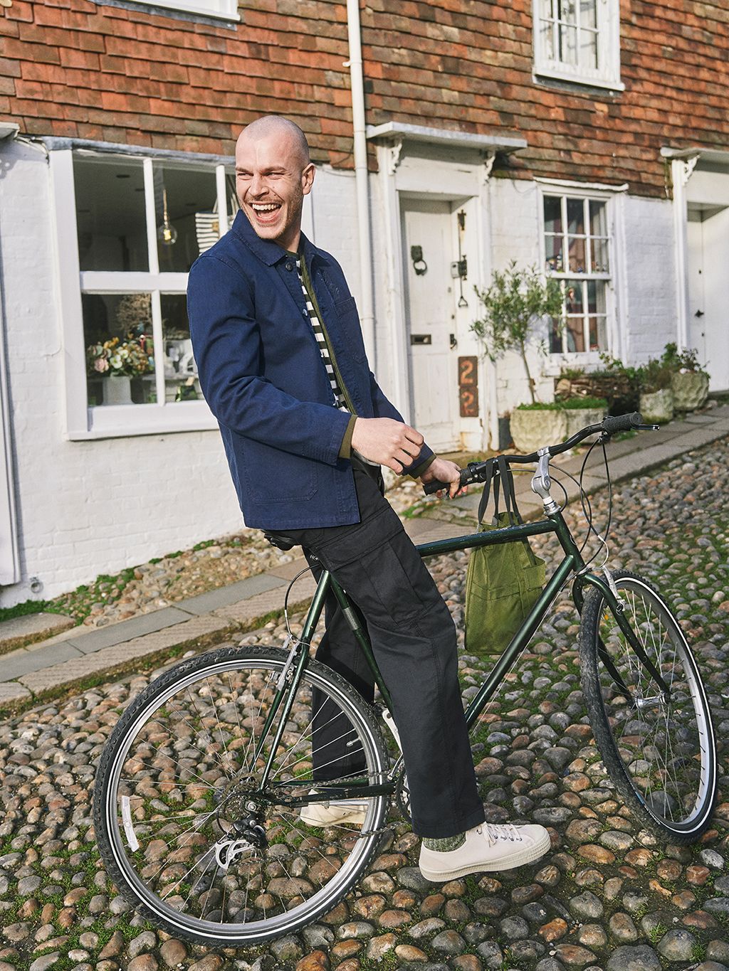 Black Nagpur Cargo Trousers Bottoms- Gandys