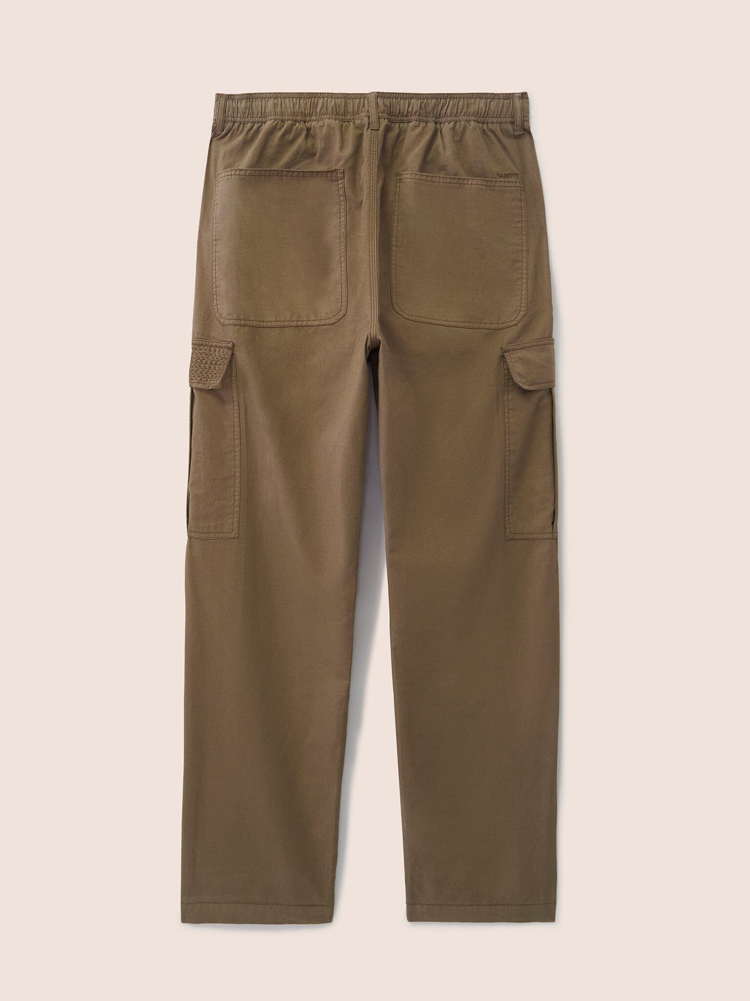 Black Nagpur Cargo Trousers Bottoms- Gandys