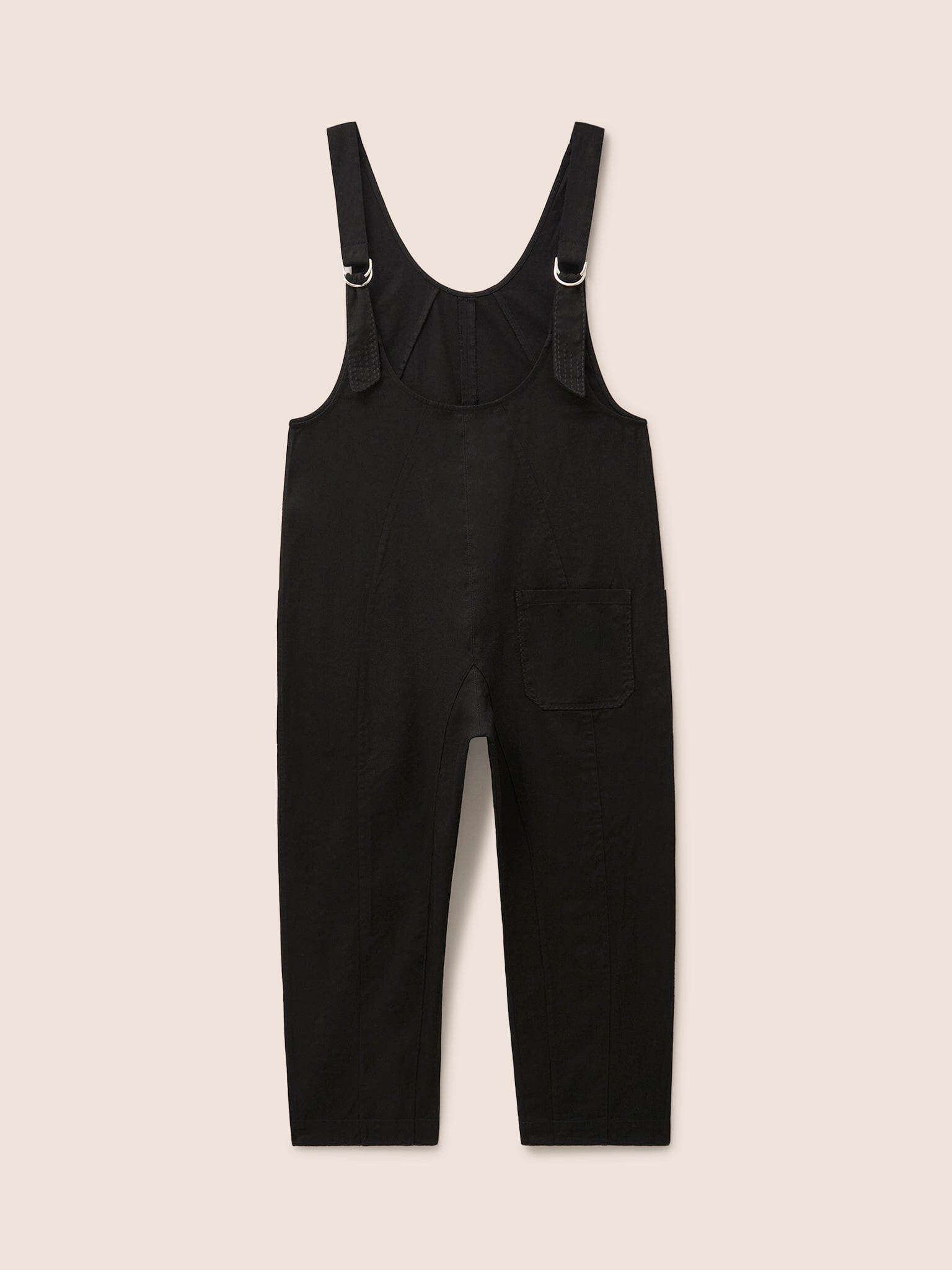 Black Steephill Dungaree Bottoms- Gandys