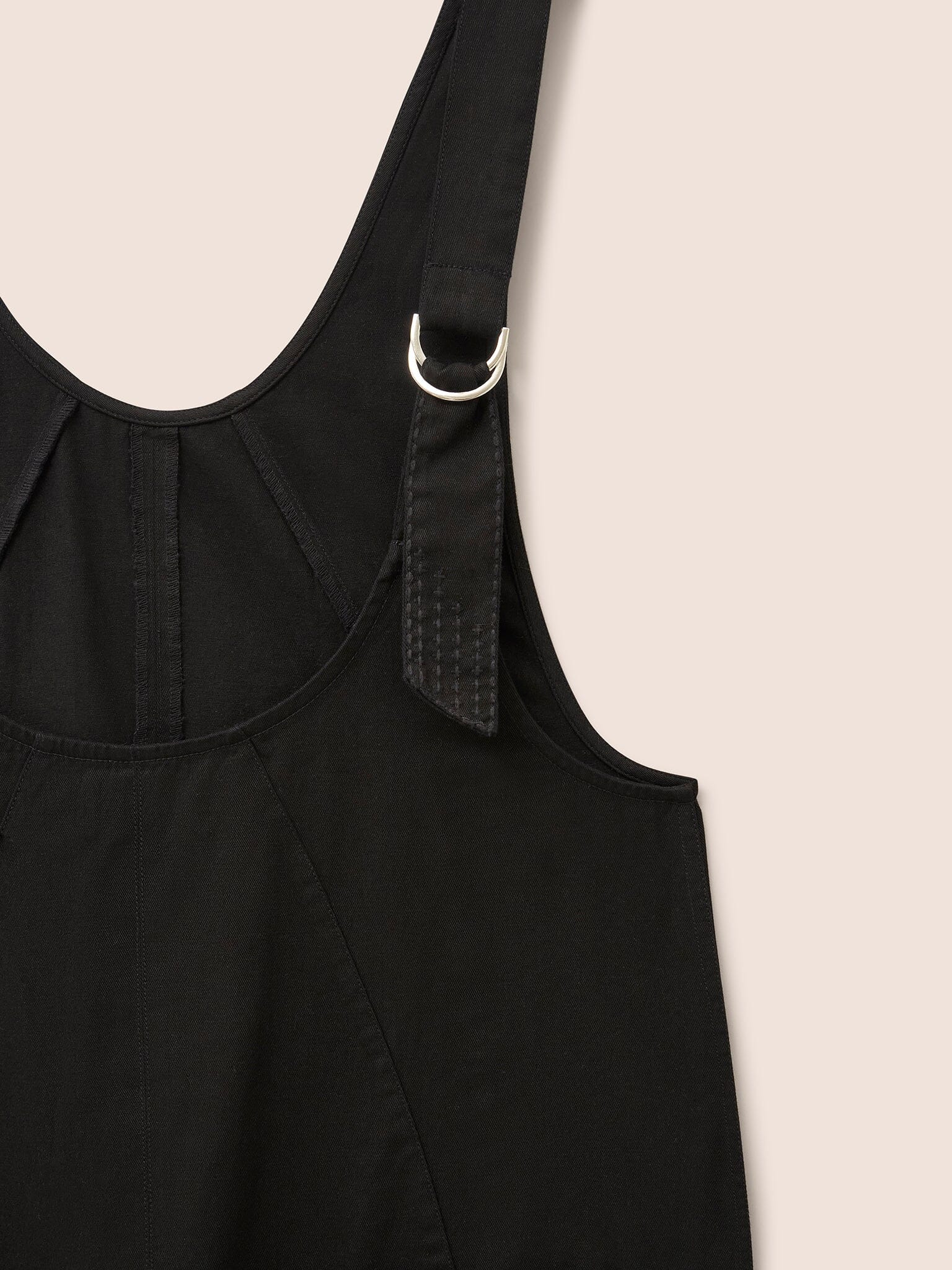 Black Steephill Dungaree Bottoms- Gandys