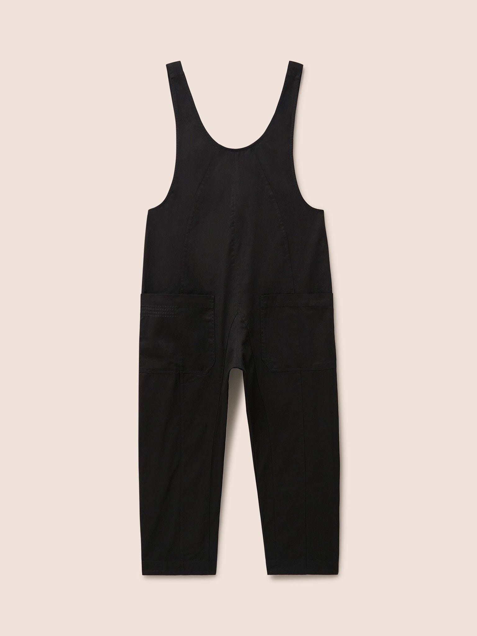 Black Steephill Dungaree Bottoms- Gandys