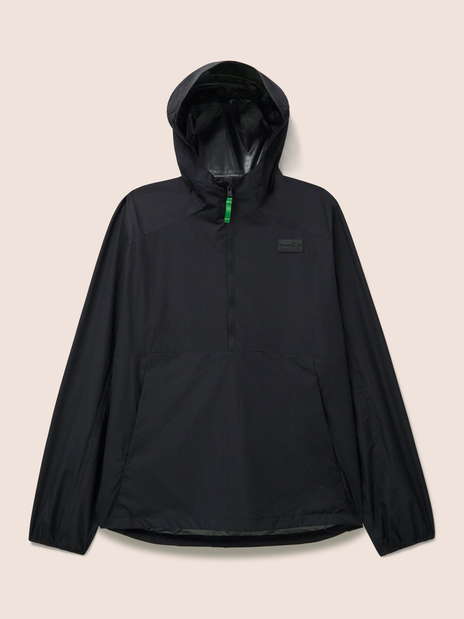 Black Taupo Pac-a-Mac Outerwear- Gandys