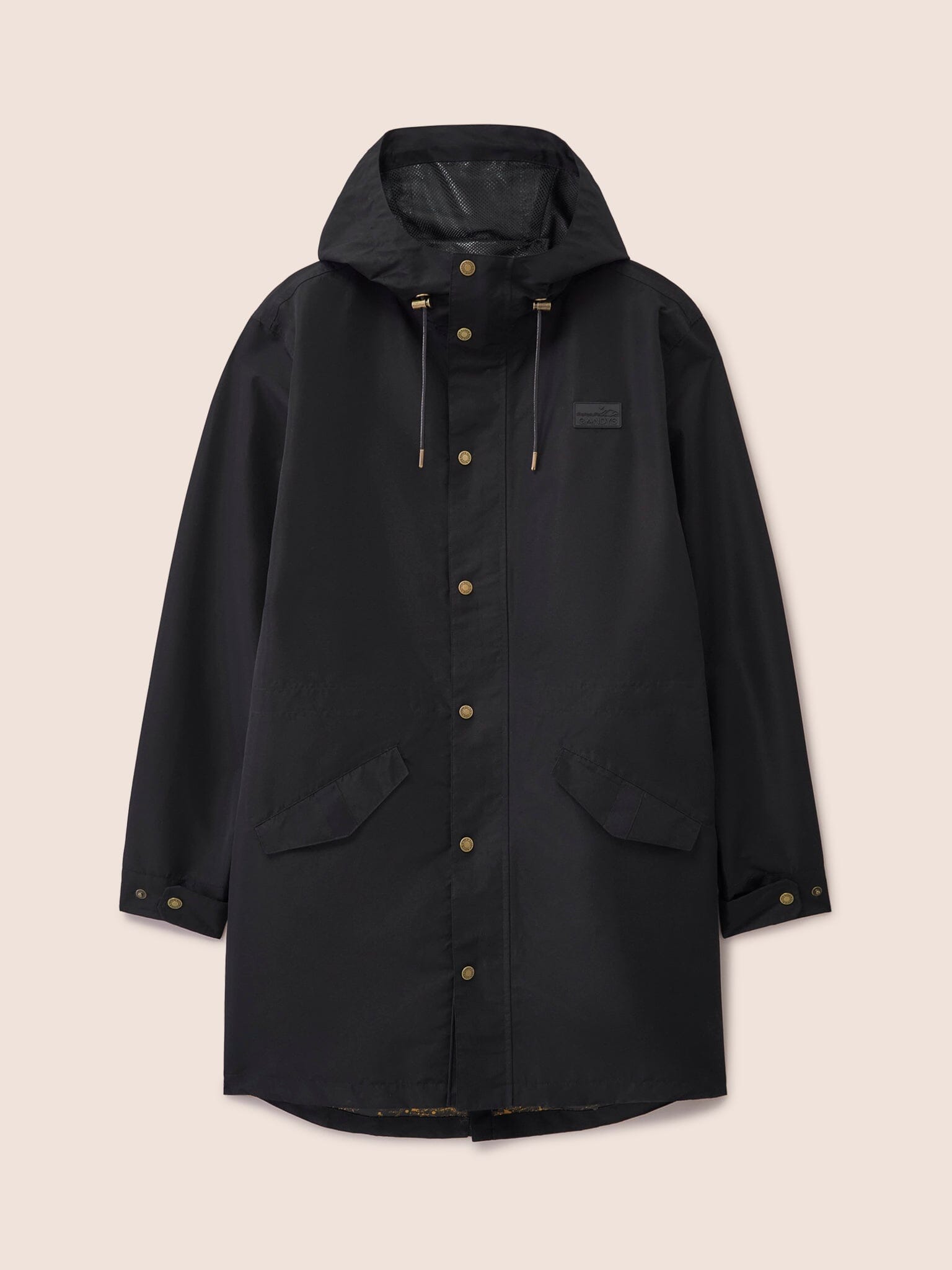 Black Torden Water Resistant Coat Outerwear- Gandys