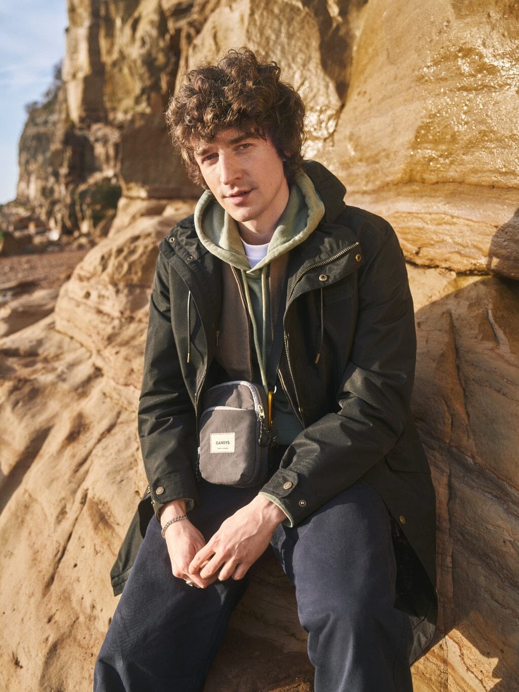 Black Torden Water Resistant Coat Outerwear- Gandys