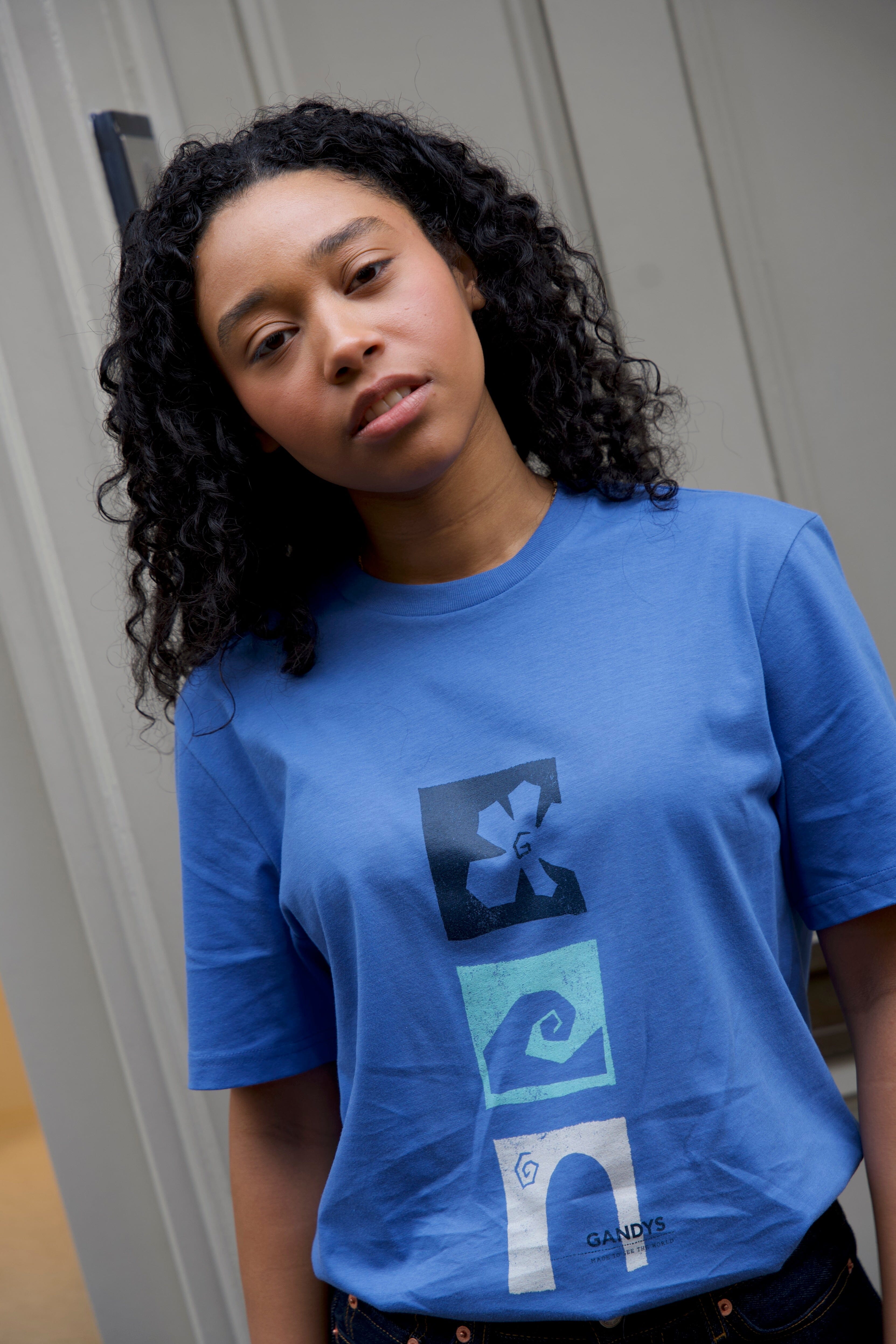 Blue Bahia Campus T-Shirt T-Shirts- Gandys