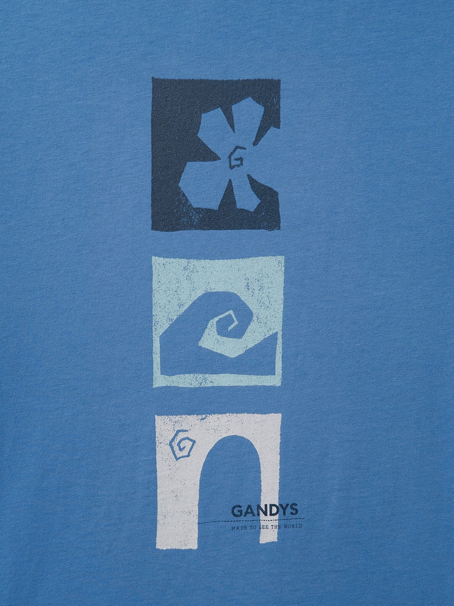 Blue Bahia Campus T-Shirt T-Shirts- Gandys