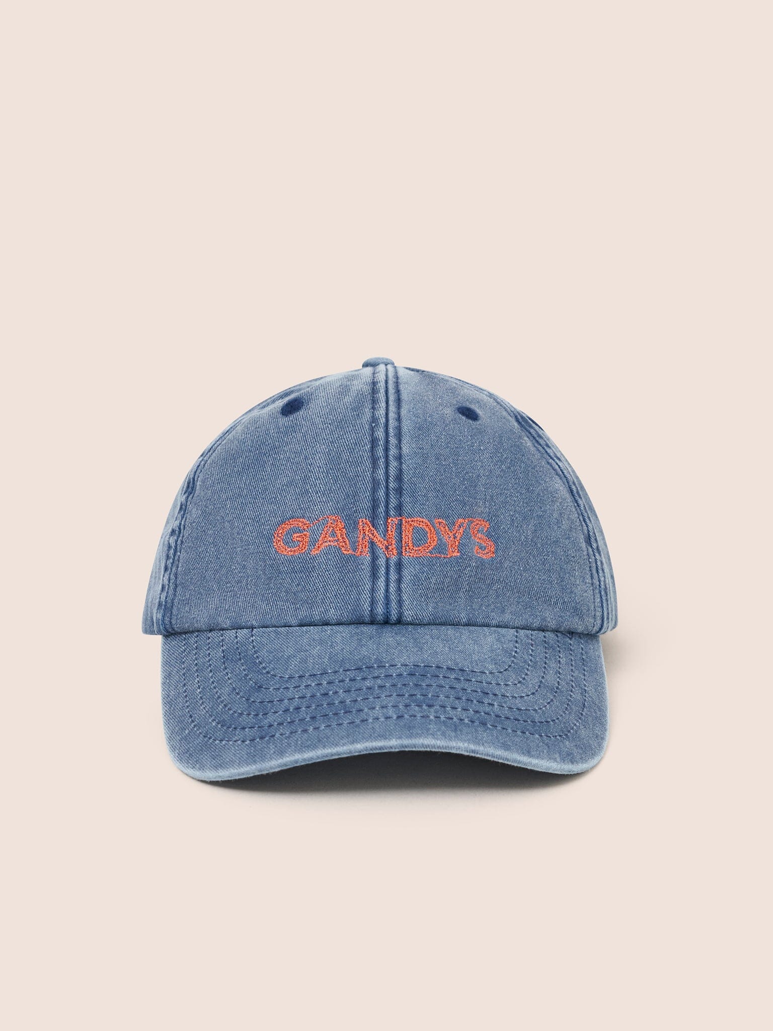 Blue Gandys Embroidered Cap Accessories- Gandys